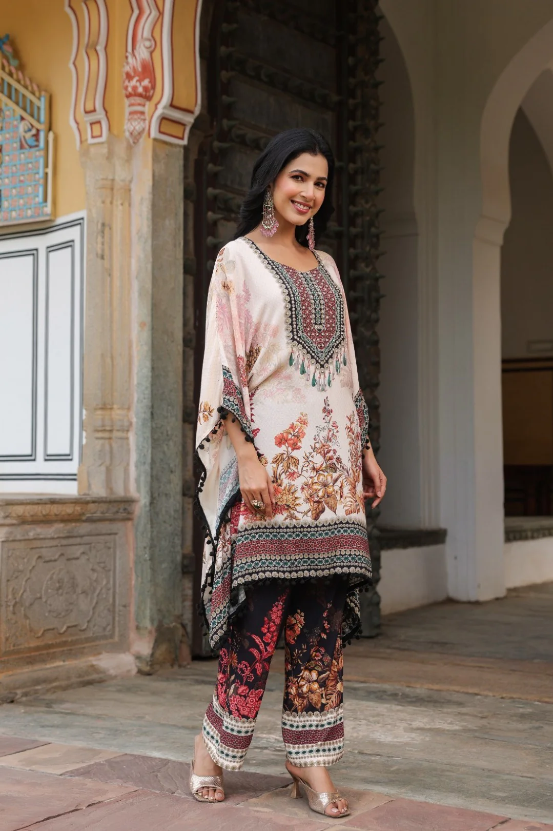 Mahua Monarch Kaftan Pant Set - Image 11