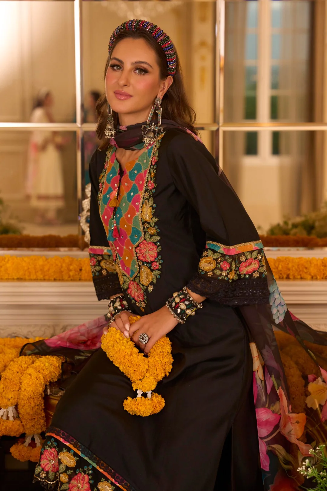 Nazia Jade Embroidery Full Work Suit Set - Image 4