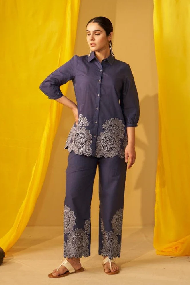 Tisca Indi Embroidery Co-ord set - Image 2