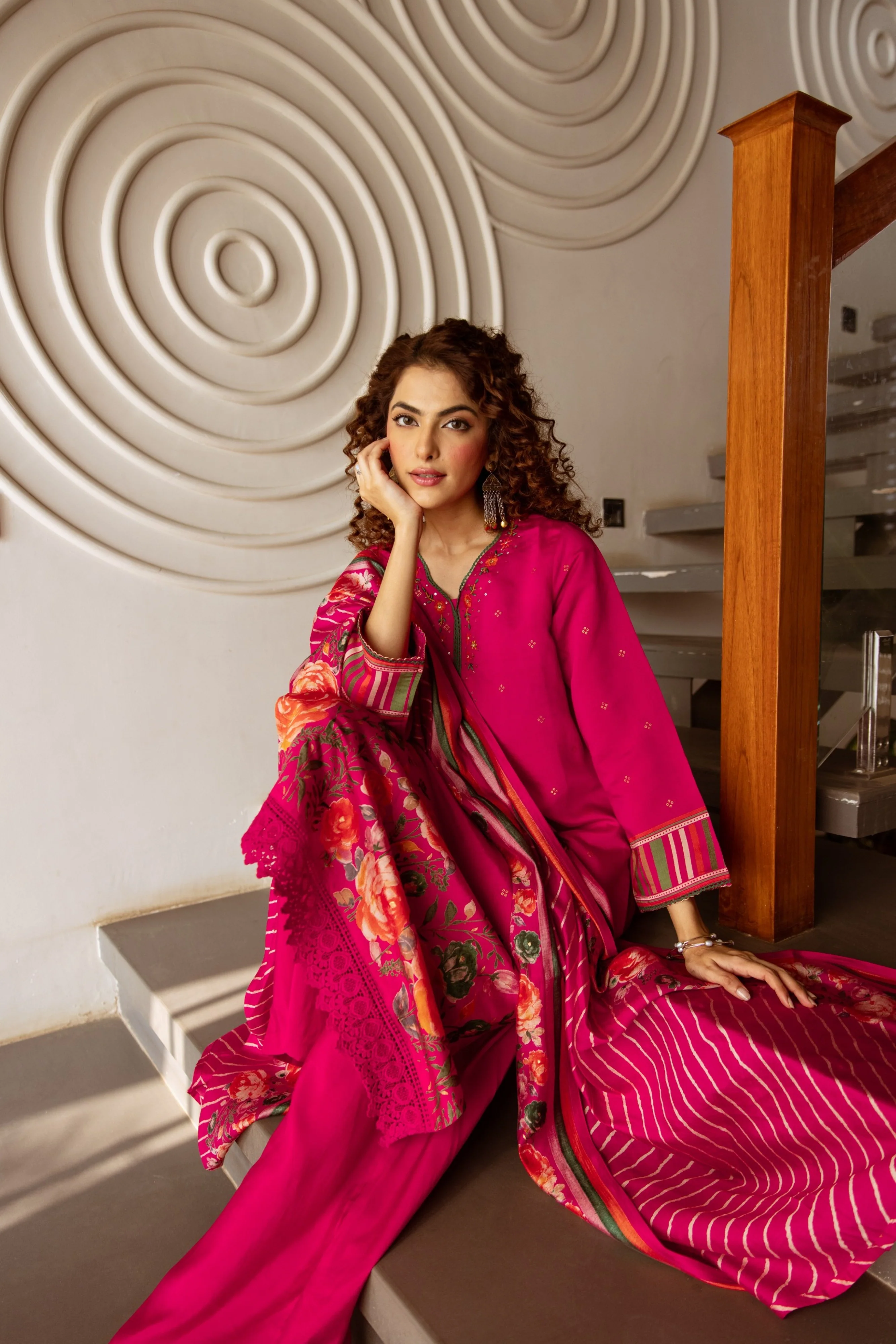 Kabool Rani Work Suit Set - Image 3