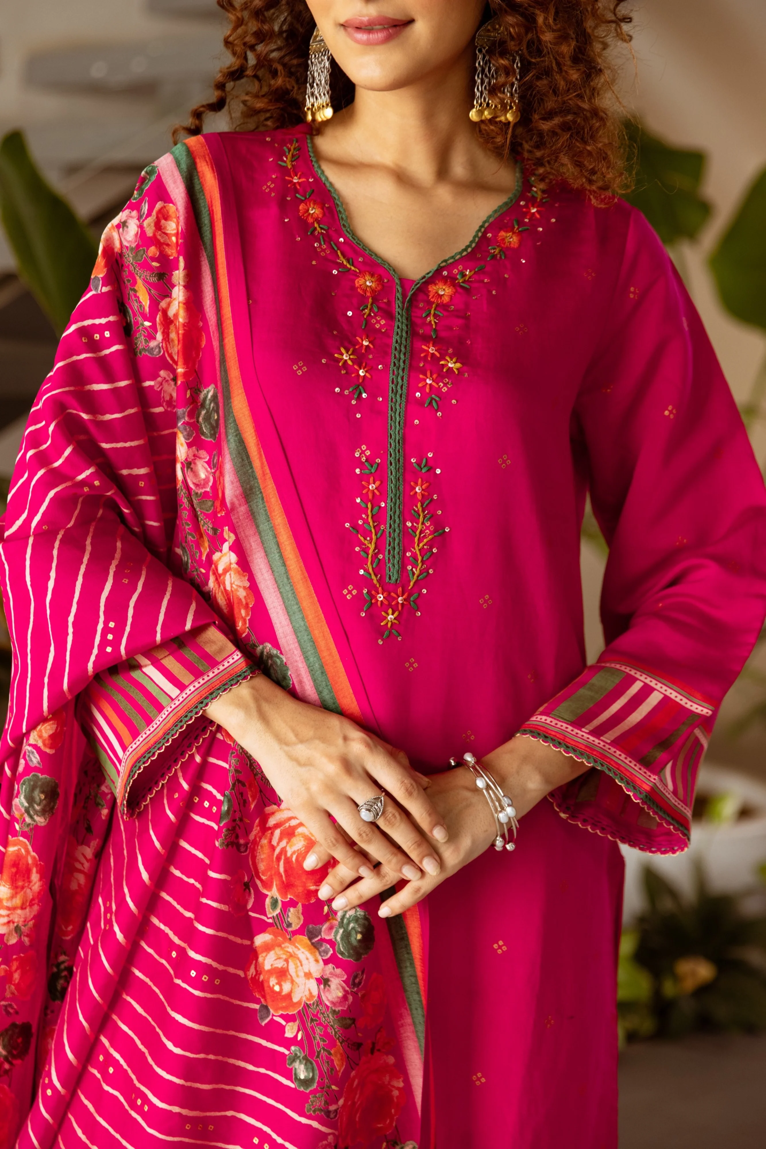 Kabool Rani Work Suit Set - Image 4