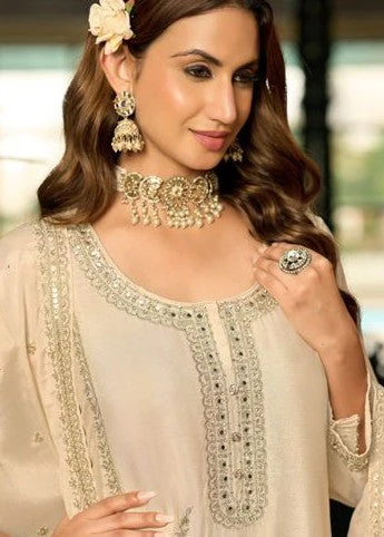 Tasuvre Pearl Full Work Sharara Set - Image 2