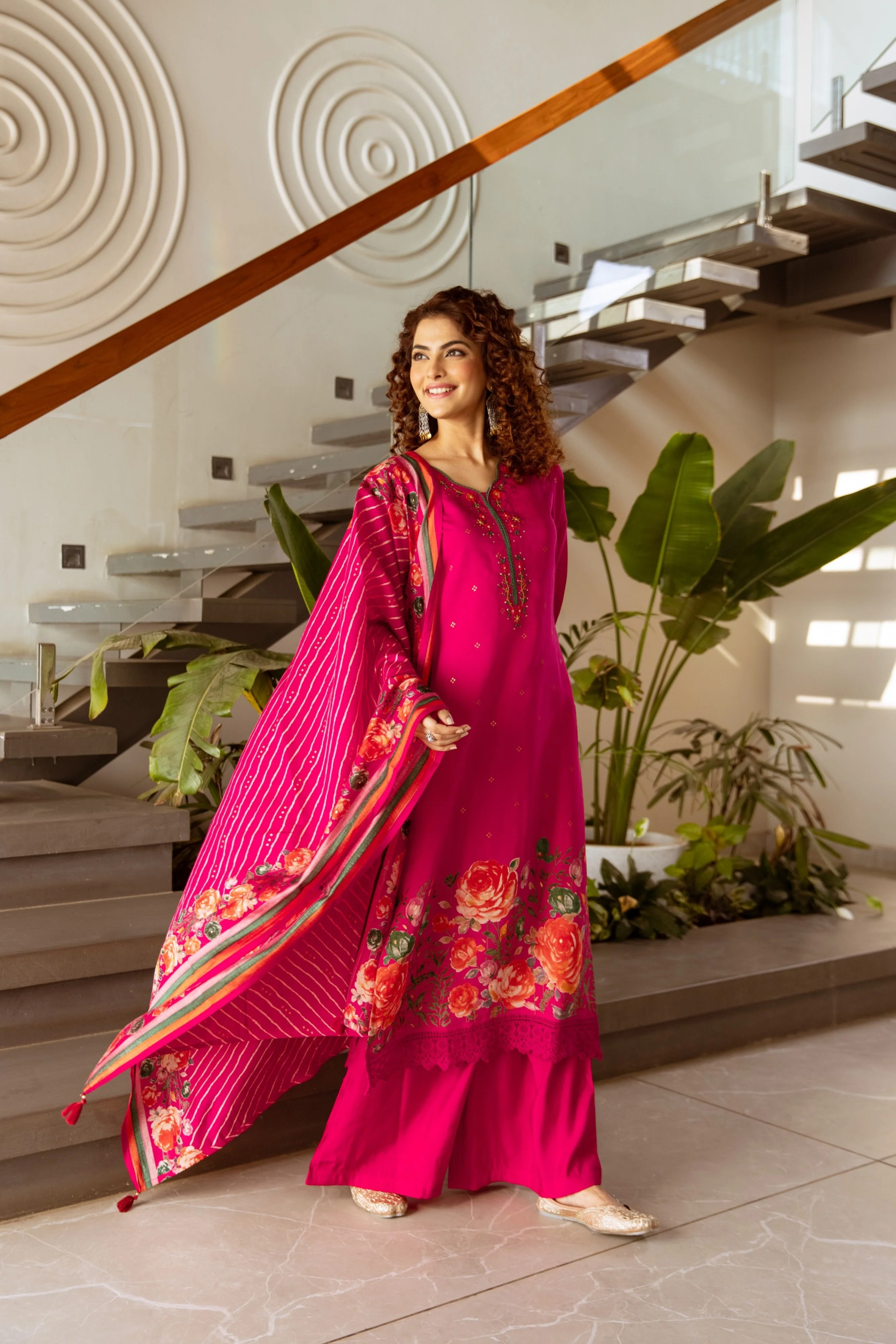 Kabool Rani Work Suit Set - Image 5