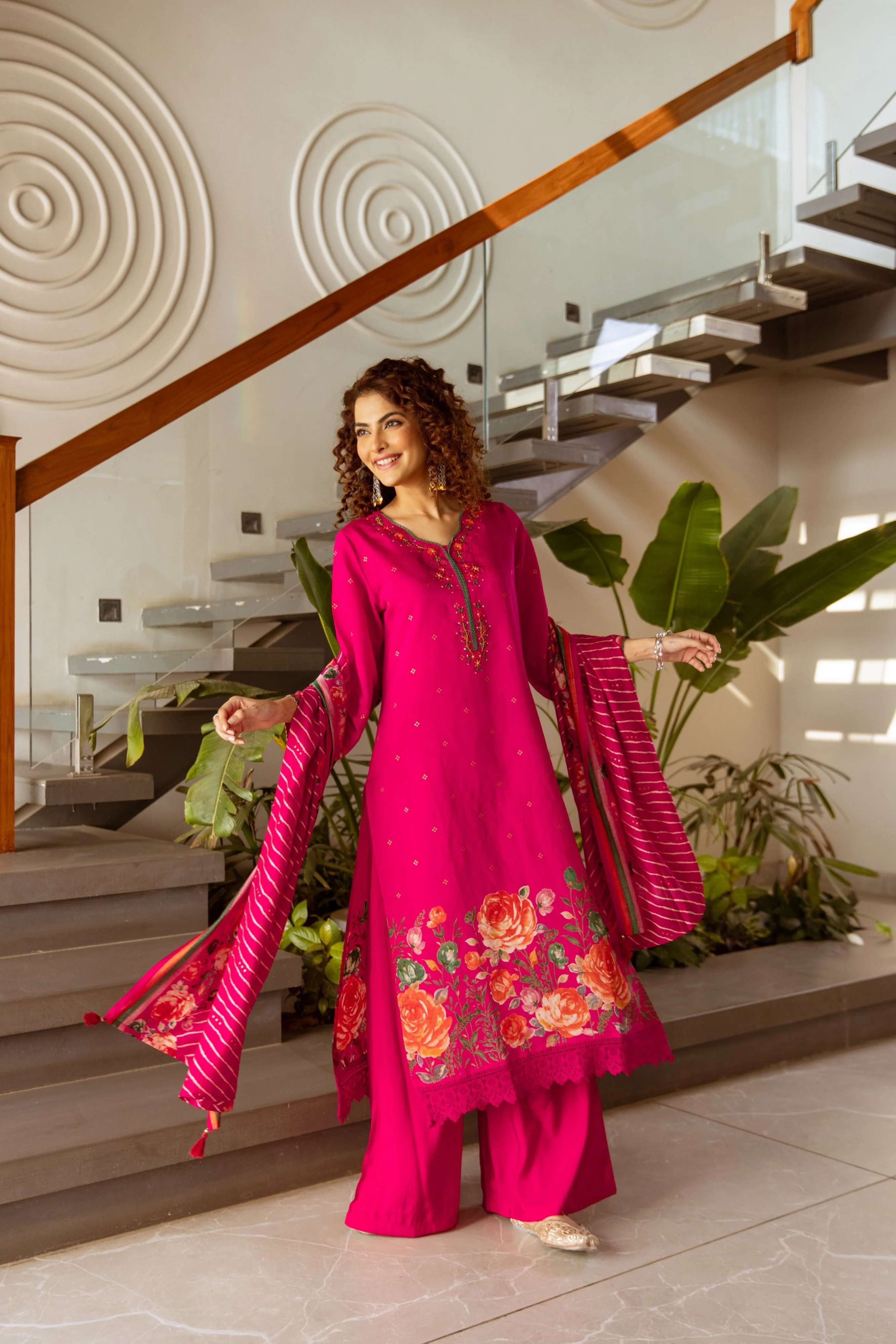 Kabool Rani Work Suit Set - Image 6