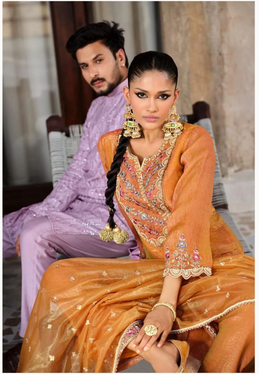 Gambhir Kesari full work suit set - Image 4