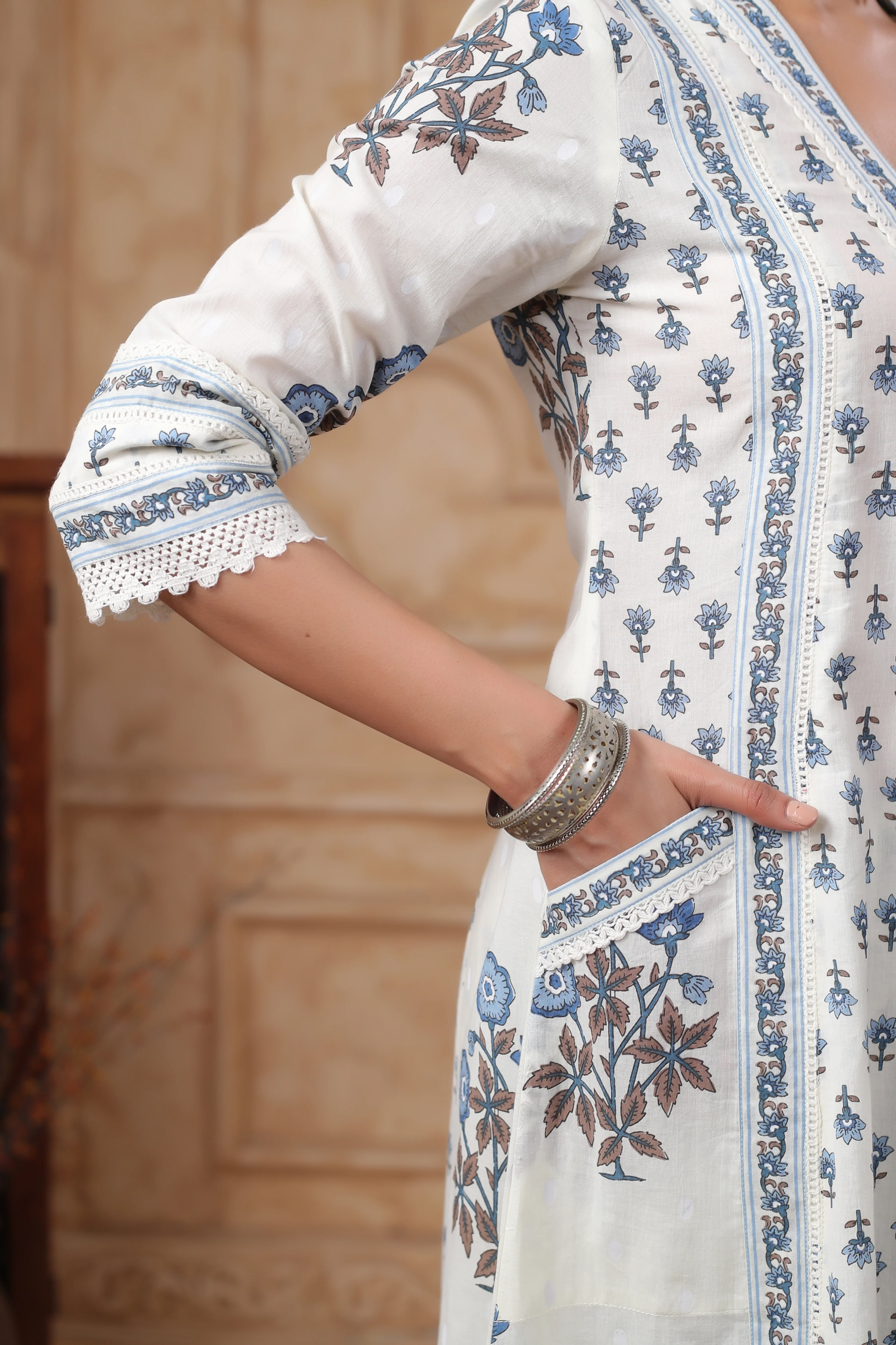 Hiya Sapphire premium cotton suit set - Image 10