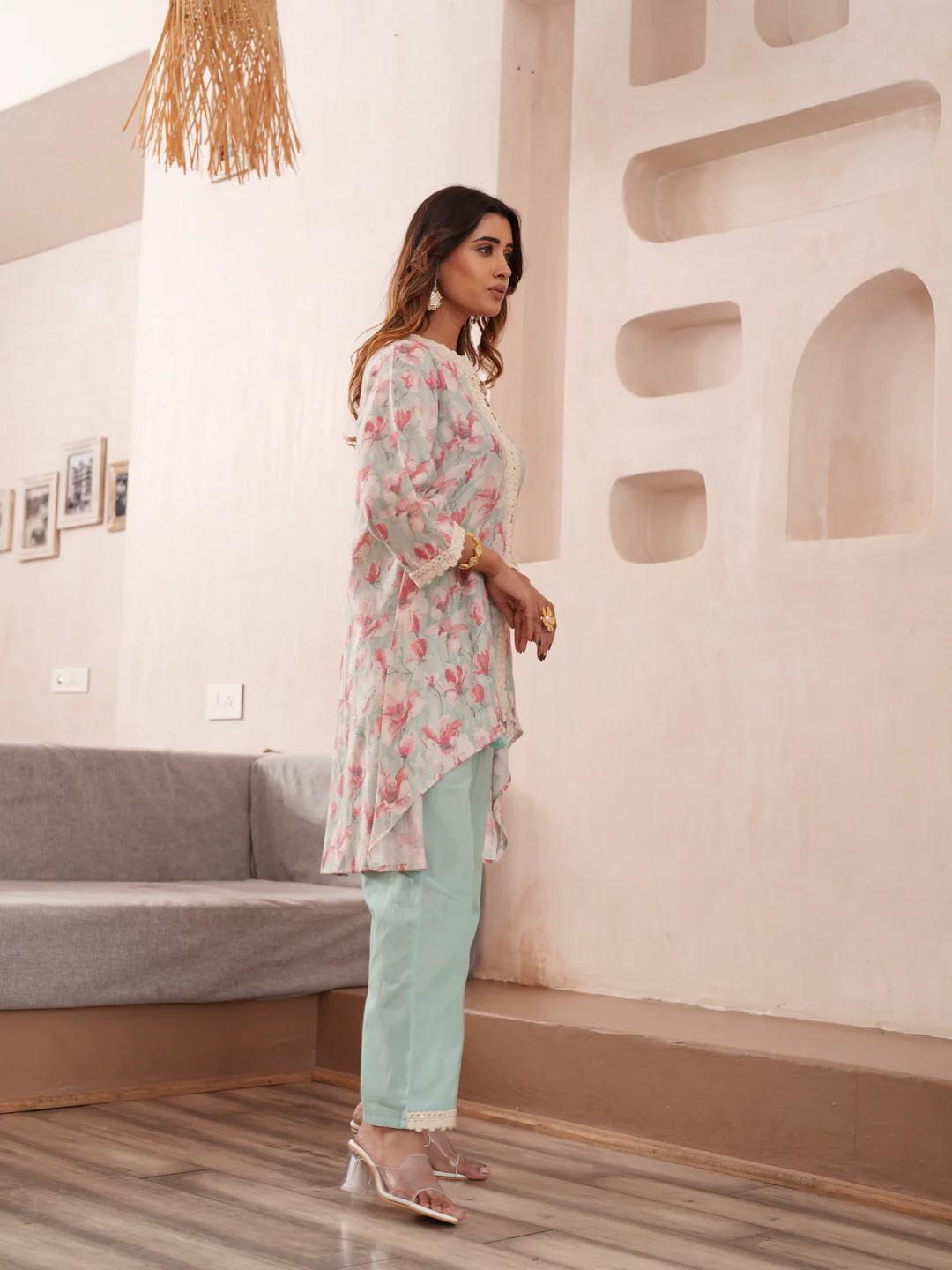 Tashvika Tiffany cotton co-ord set - Image 12