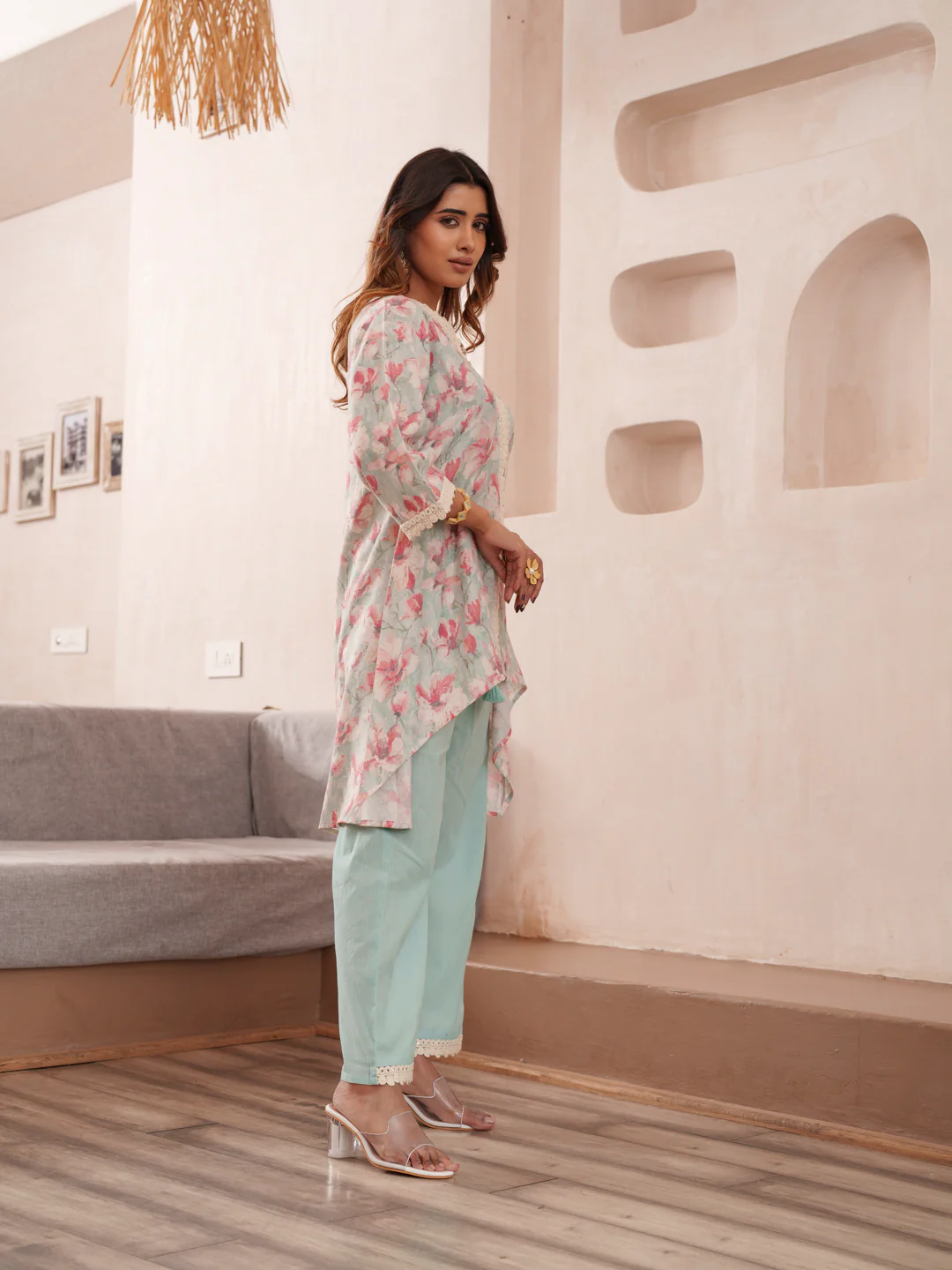 Tashvika Tiffany cotton co-ord set - Image 13