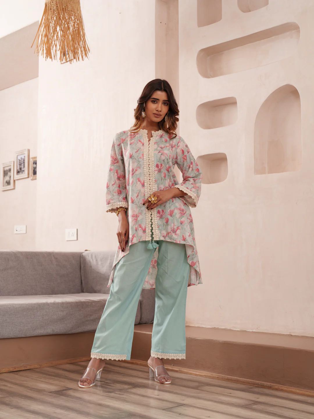 Tashvika Tiffany cotton co-ord set - Image 16