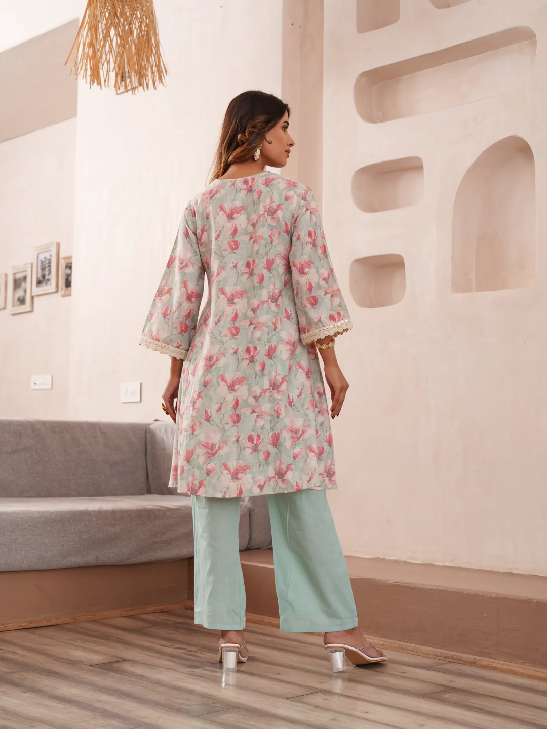 Tashvika Tiffany cotton co-ord set - Image 3