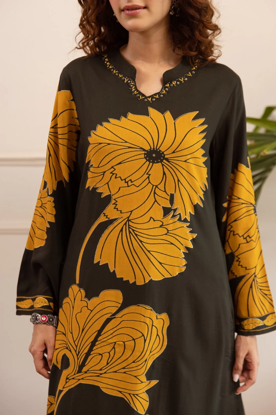 Sonpal sable printed kurta pant set - Image 6
