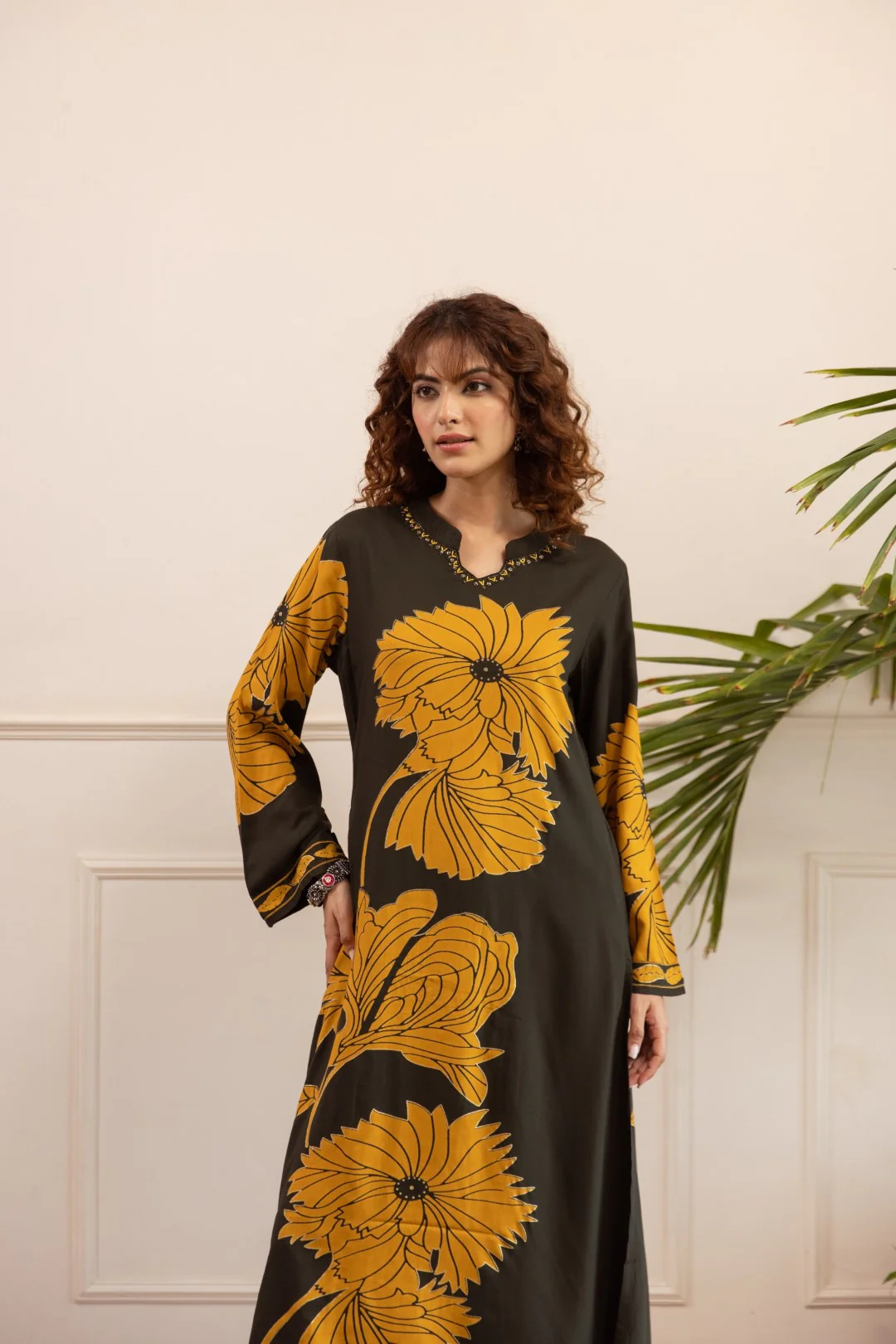 Sonpal sable printed kurta pant set - Image 7