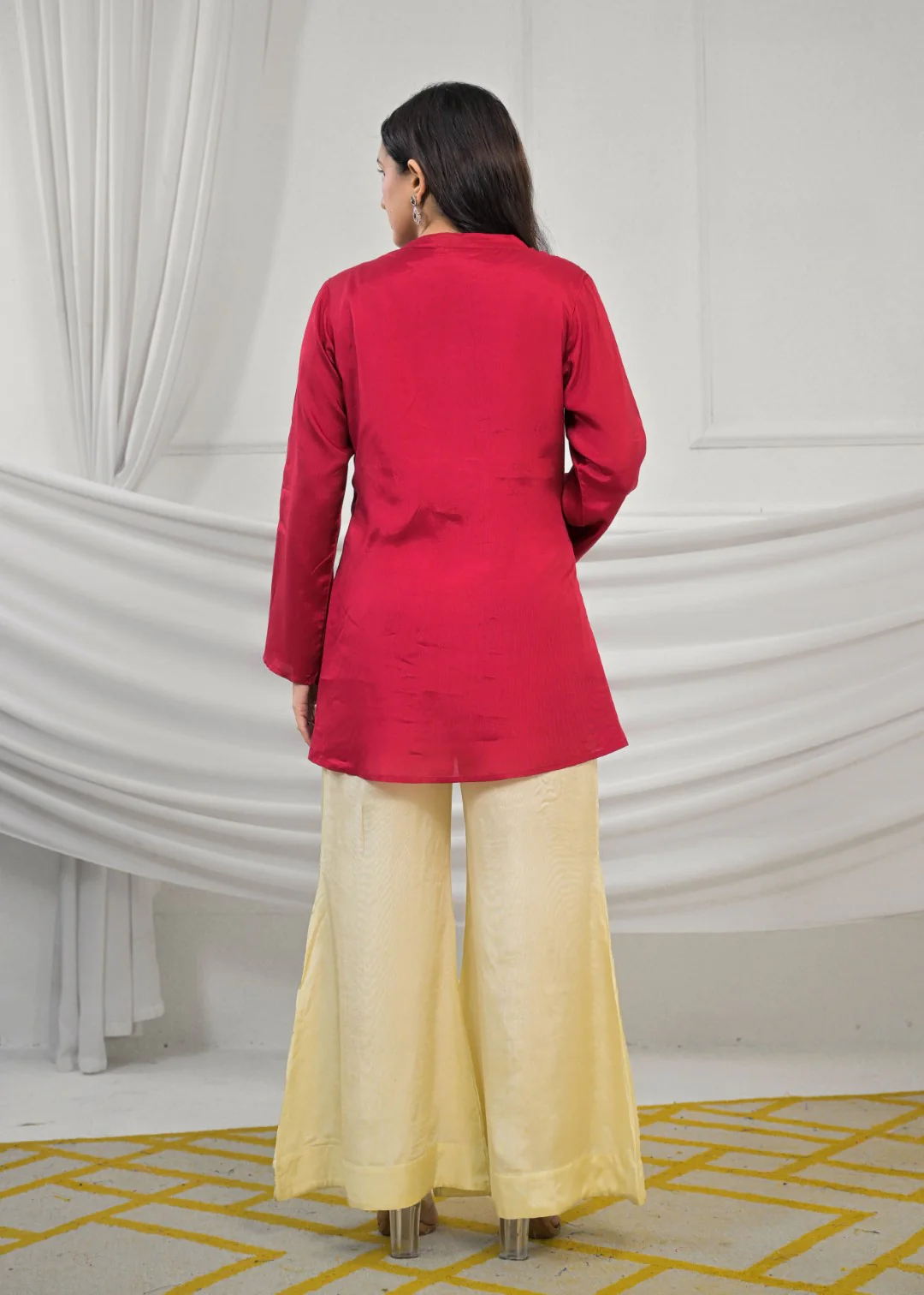 Kara Punch Embroidery Premium Co-ord Set s4 - Image 3