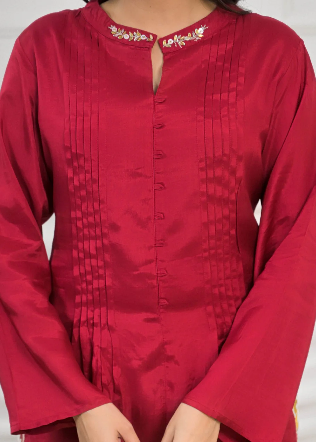 Kara Punch Embroidery Premium Co-ord Set s4 - Image 7