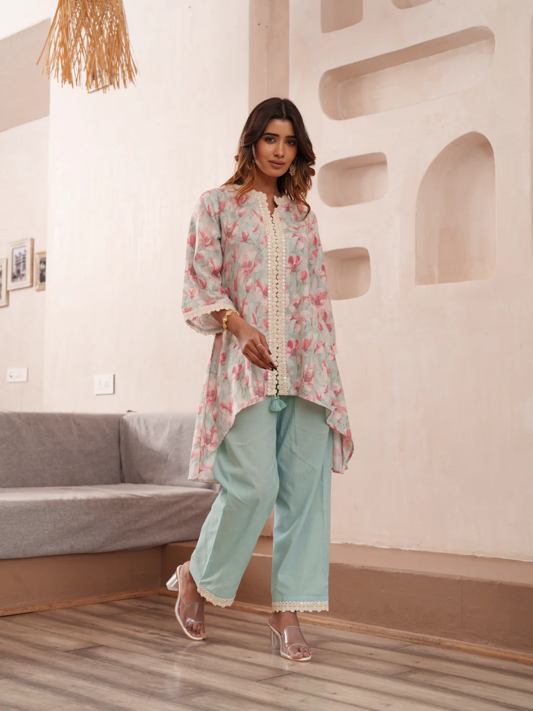 Tashvika Tiffany cotton co-ord set - Image 5