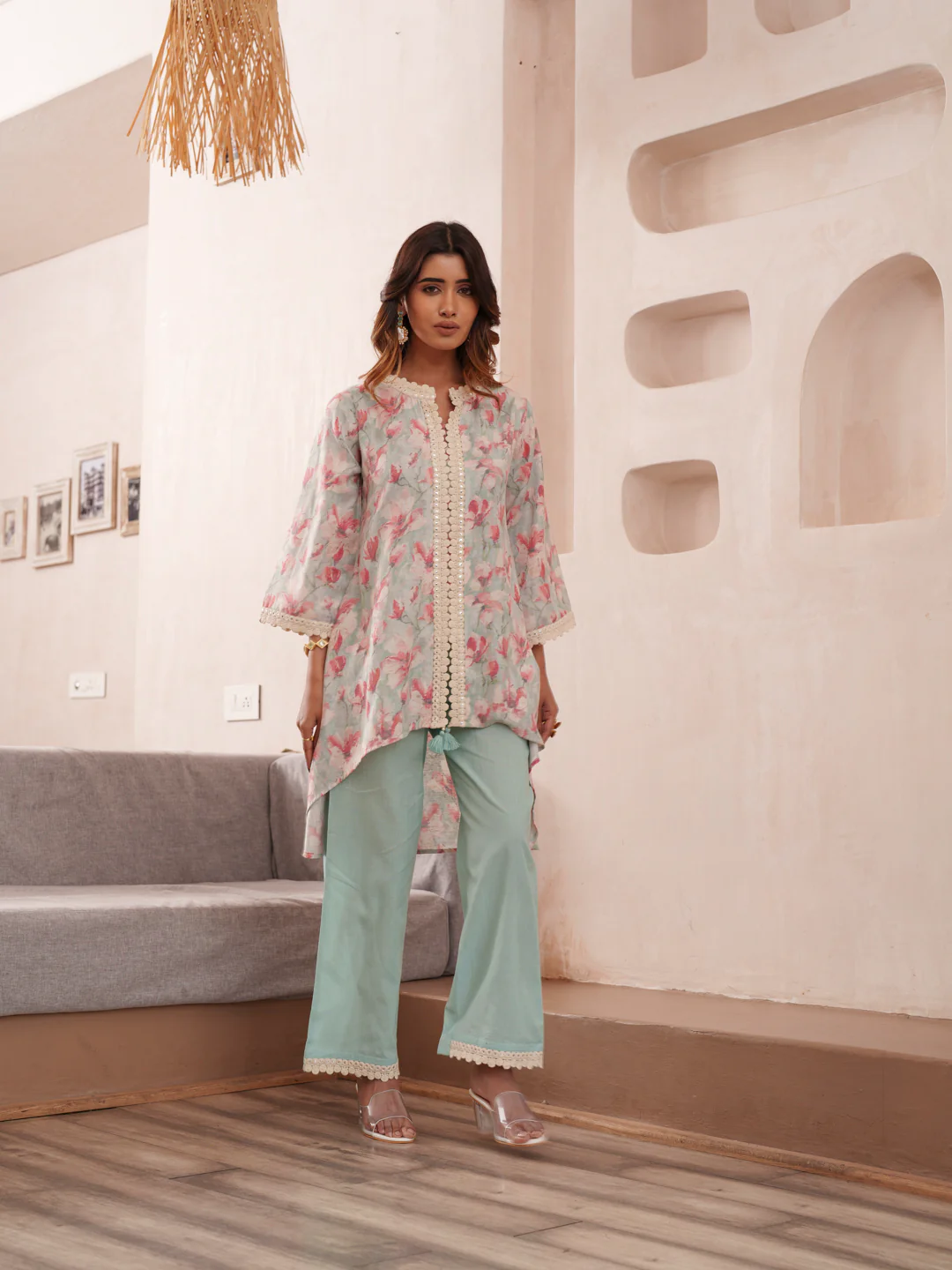 Tashvika Tiffany cotton co-ord set - Image 9