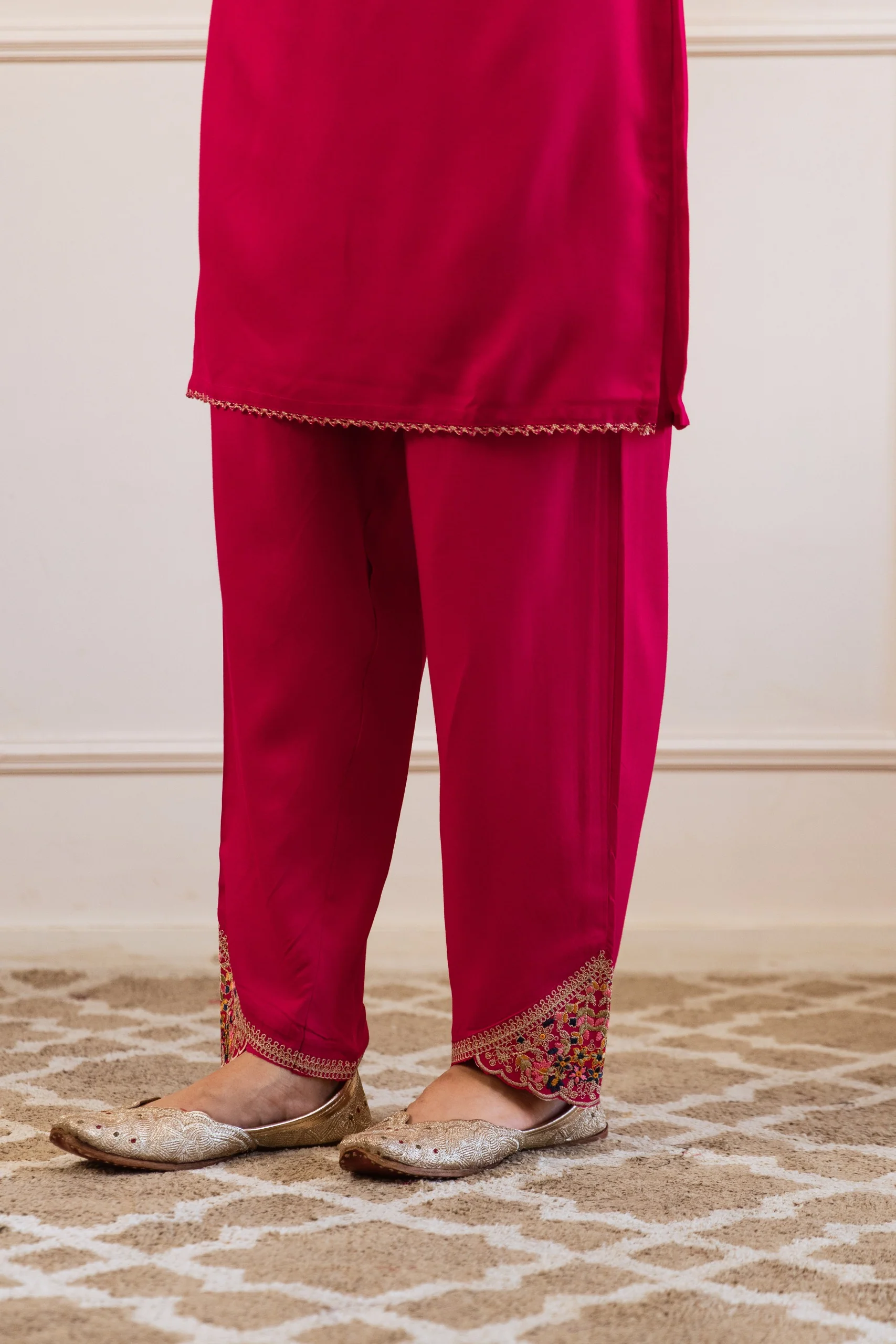 Kabool cameo embroidery co-ord set - Image 5
