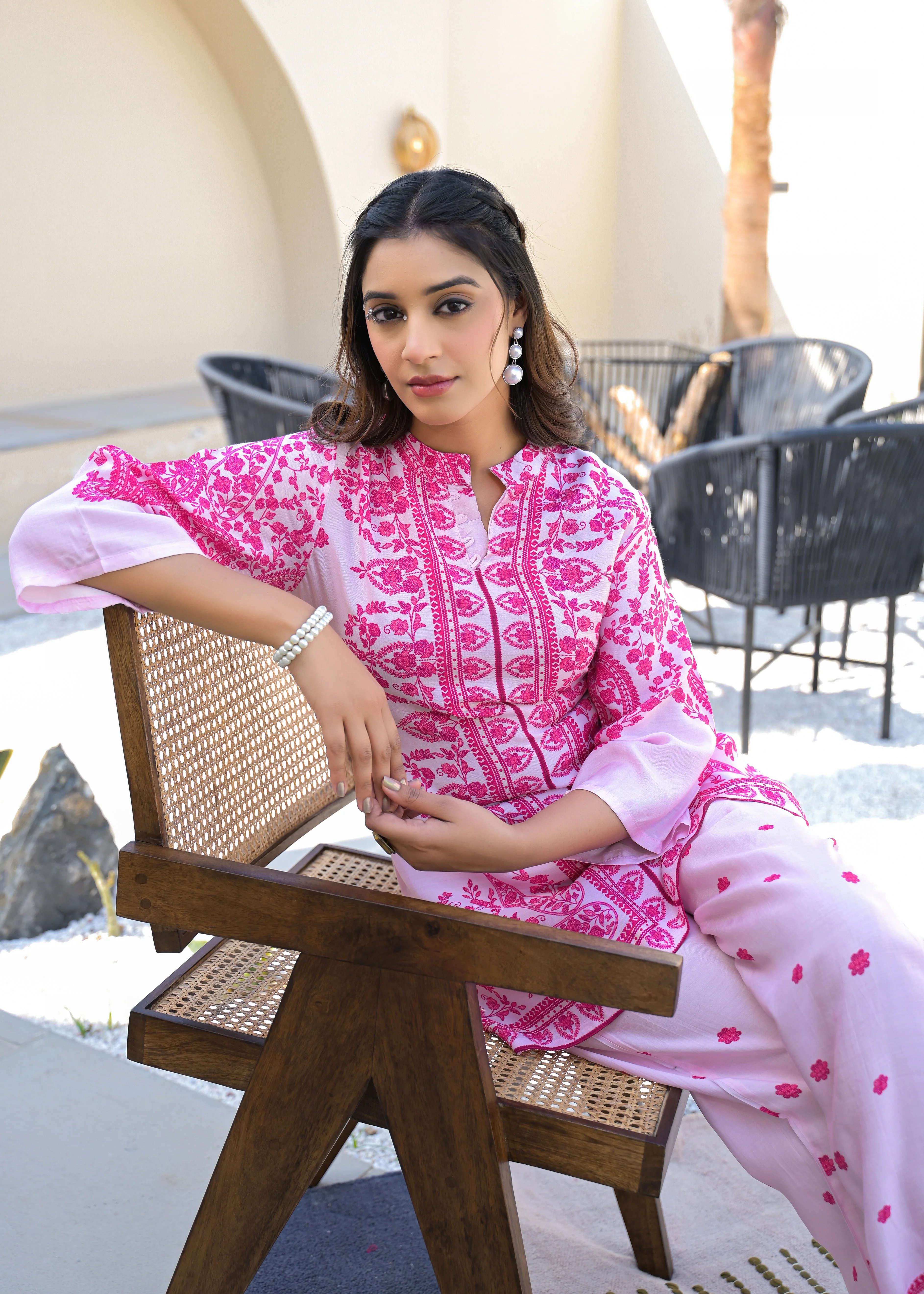 RAAGVI BLOSSOM COTTON Co-Ord SET - Image 4