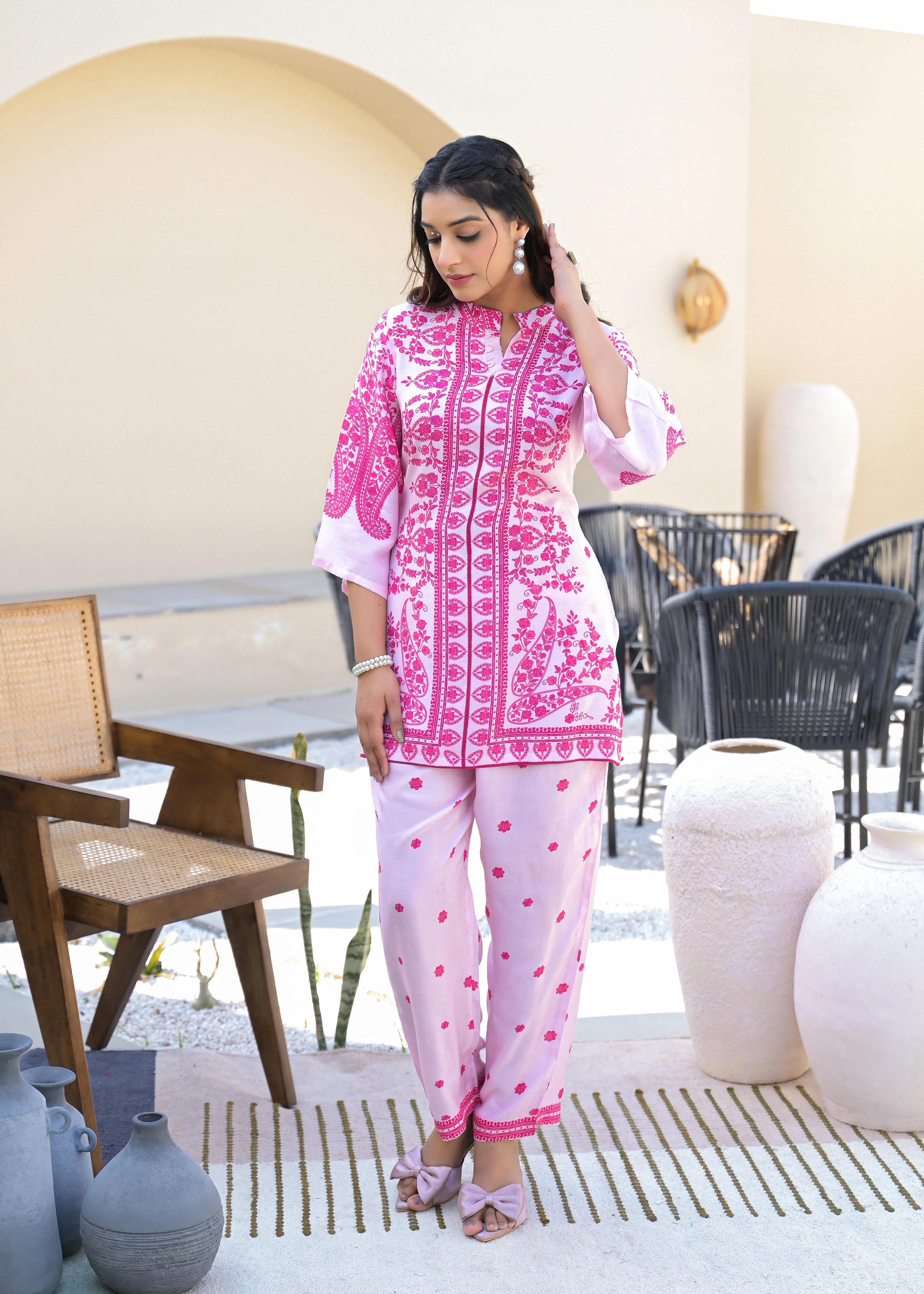 RAAGVI BLOSSOM COTTON Co-Ord SET - Image 6