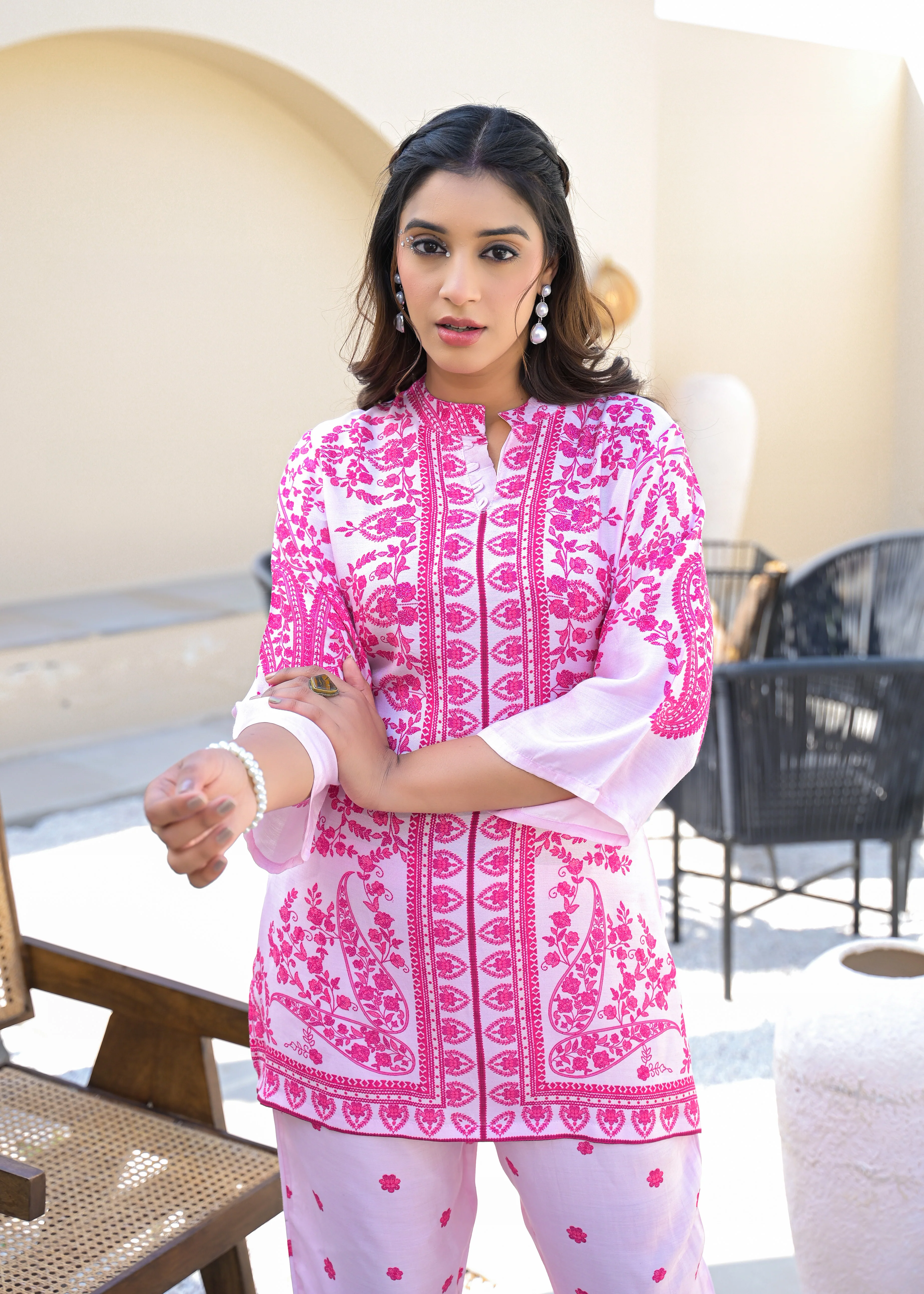 RAAGVI BLOSSOM COTTON Co-Ord SET - Image 7