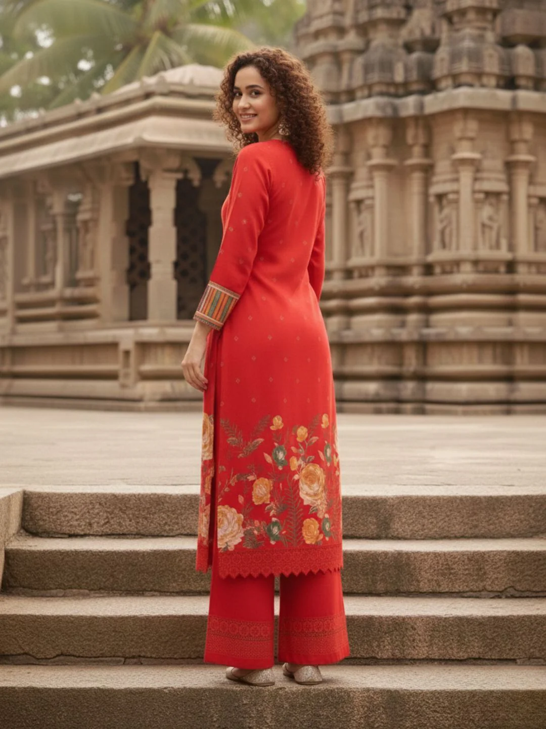 Kabool Scarlet Work Suit Set - Image 8