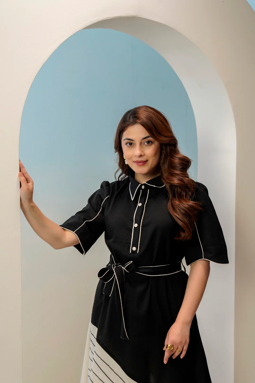 Tatva jet cotton dress - Image 9