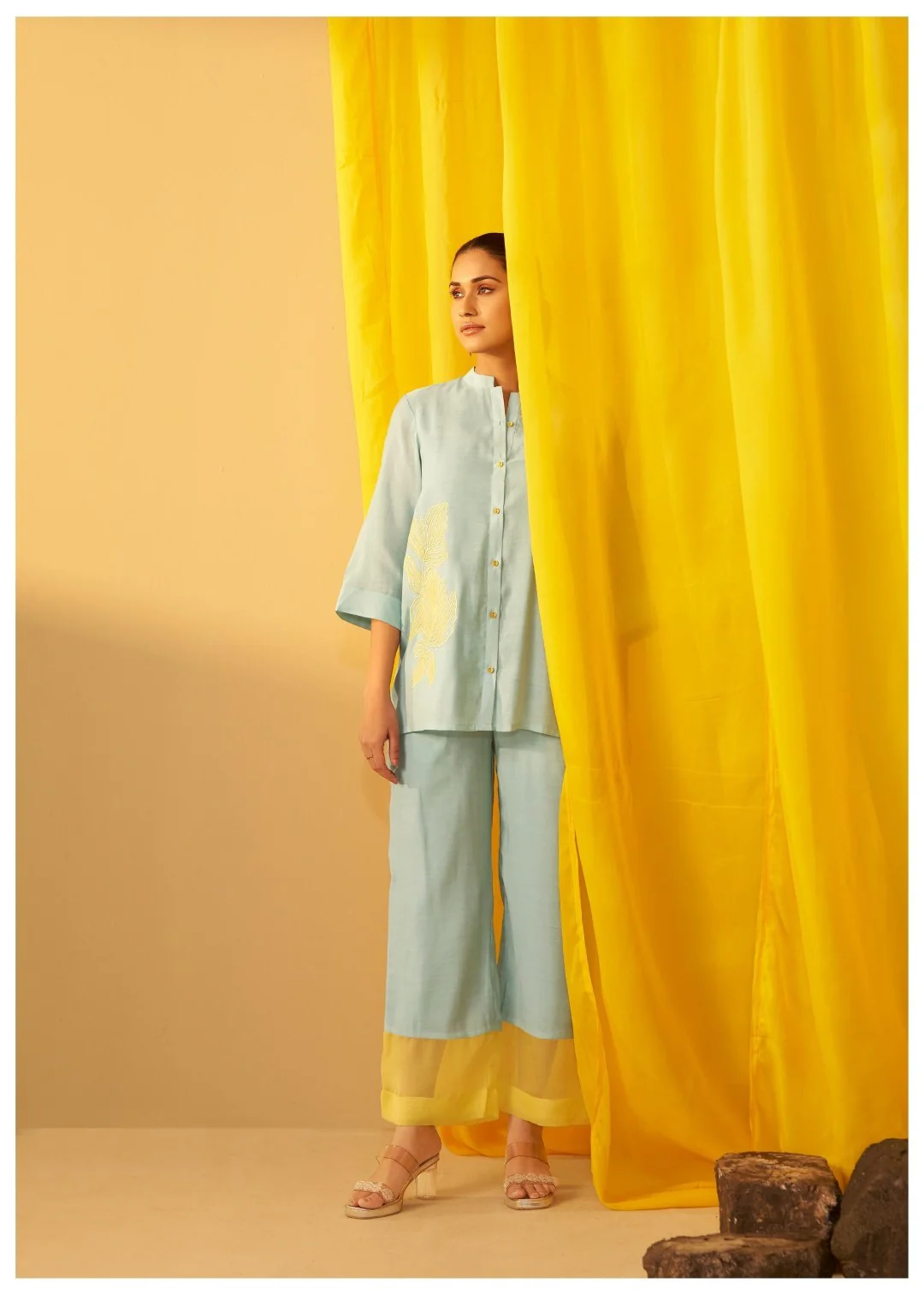 Tisca Sky Applique Co-ord Set - Image 5