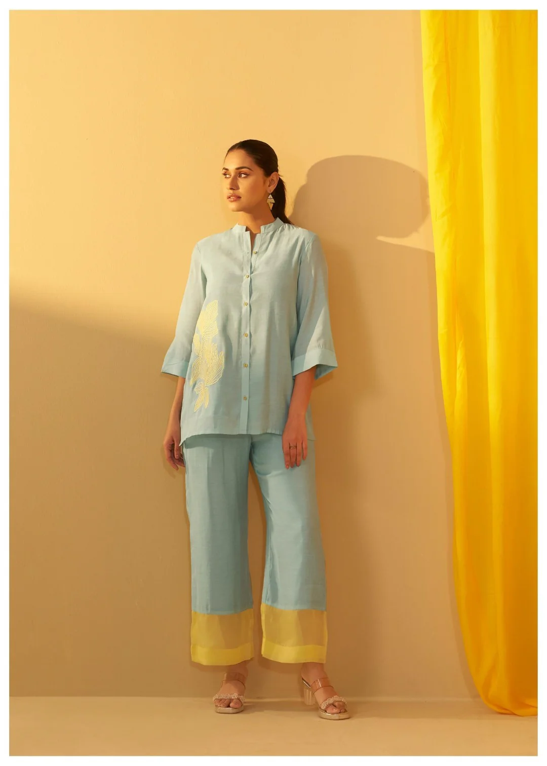Tisca Sky Applique Co-ord Set - Image 7
