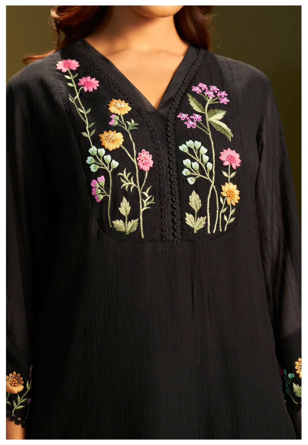 Itrh sable embroider co-ord set - Image 6
