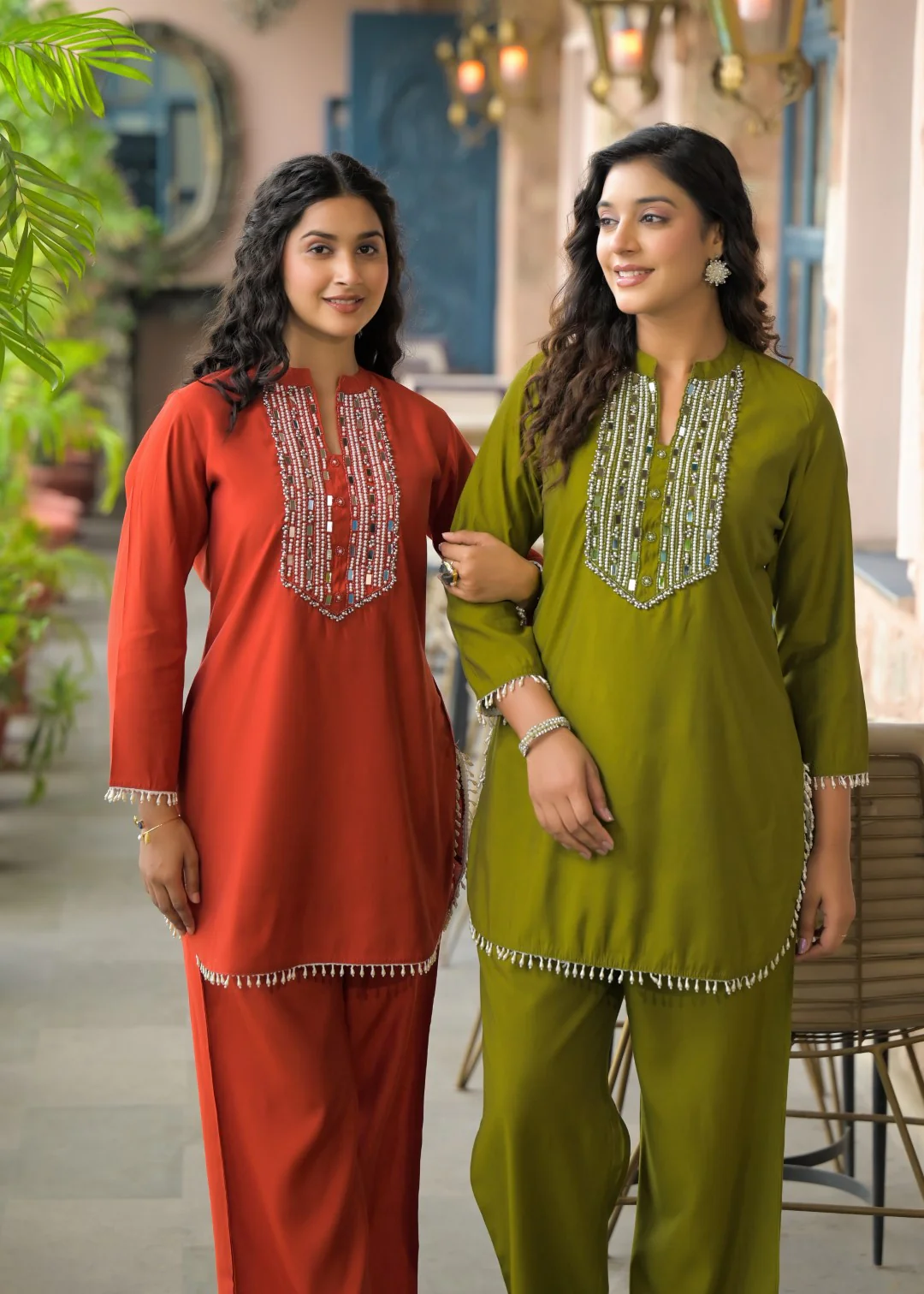 Bali Apricot work co-ord set - Image 10