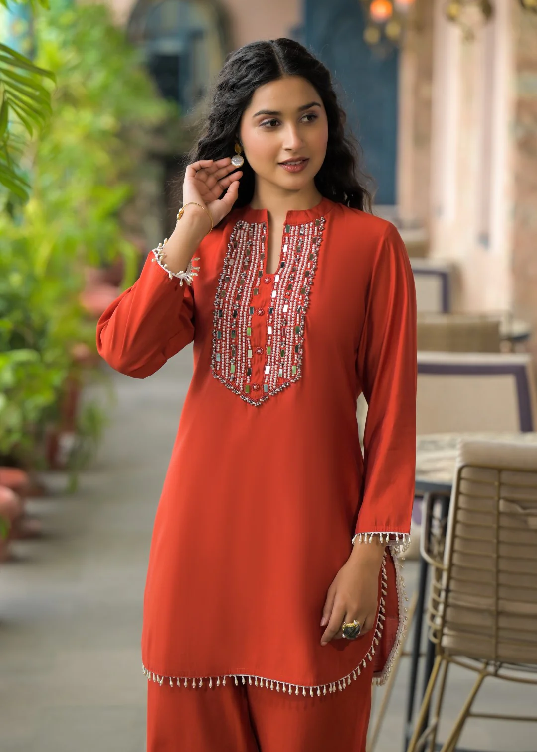 Bali Apricot work co-ord set - Image 2