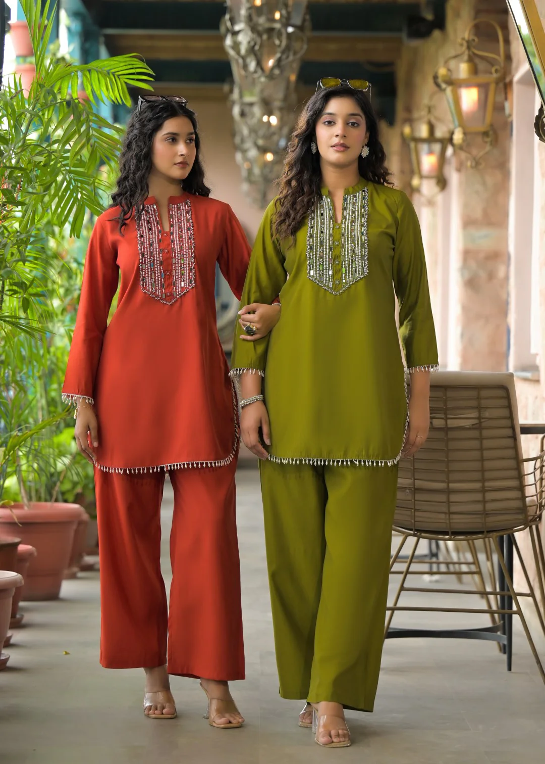 Bali Apricot work co-ord set - Image 8