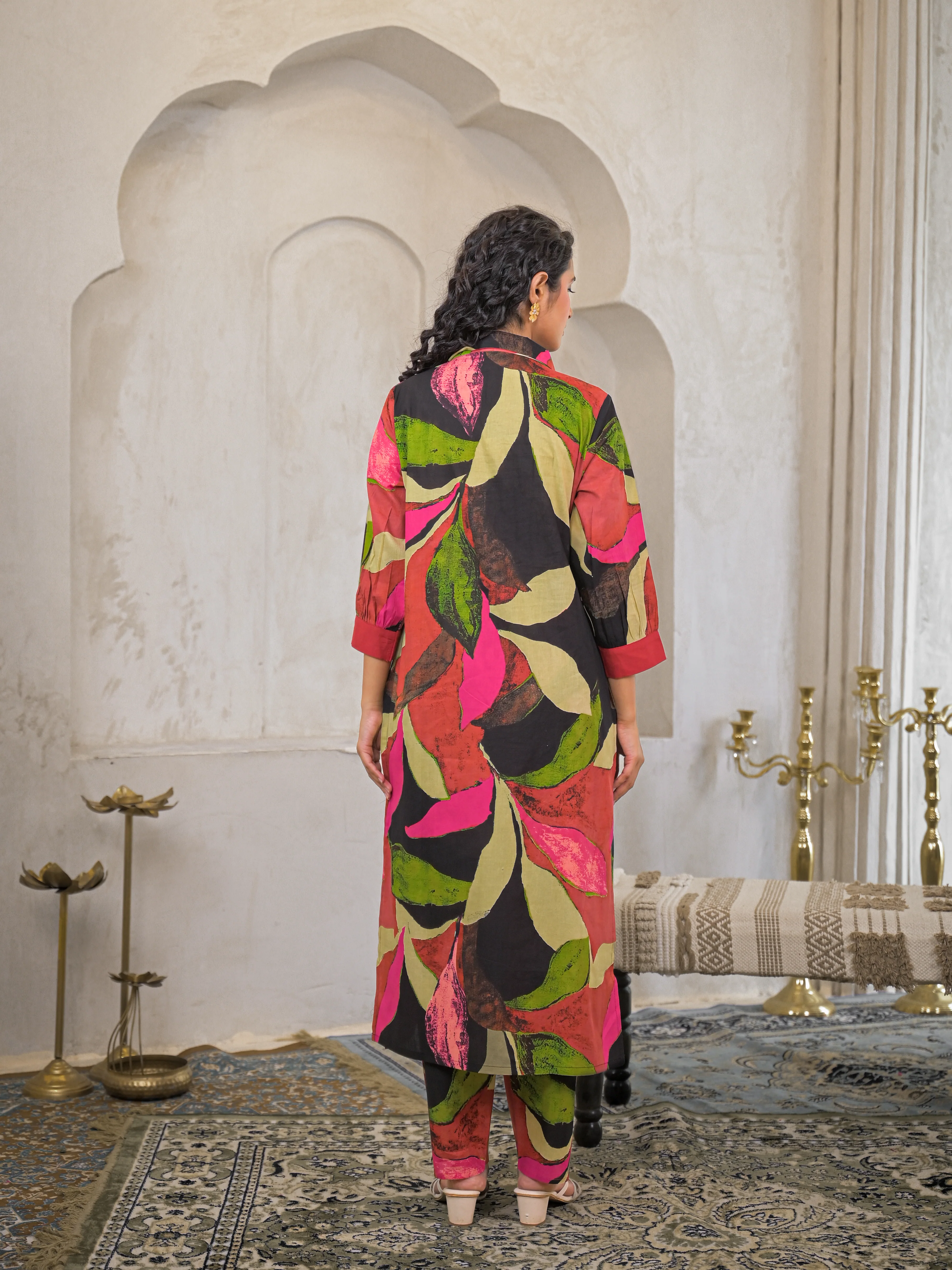 Bhoomi Vibe Printed Kurta Pant Set - Image 3
