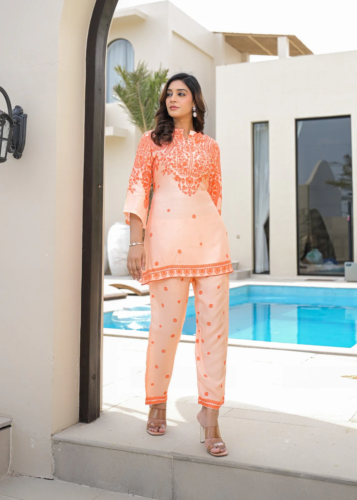 RAAGVI SCARLET COTTON Co-Ord SET - Image 12