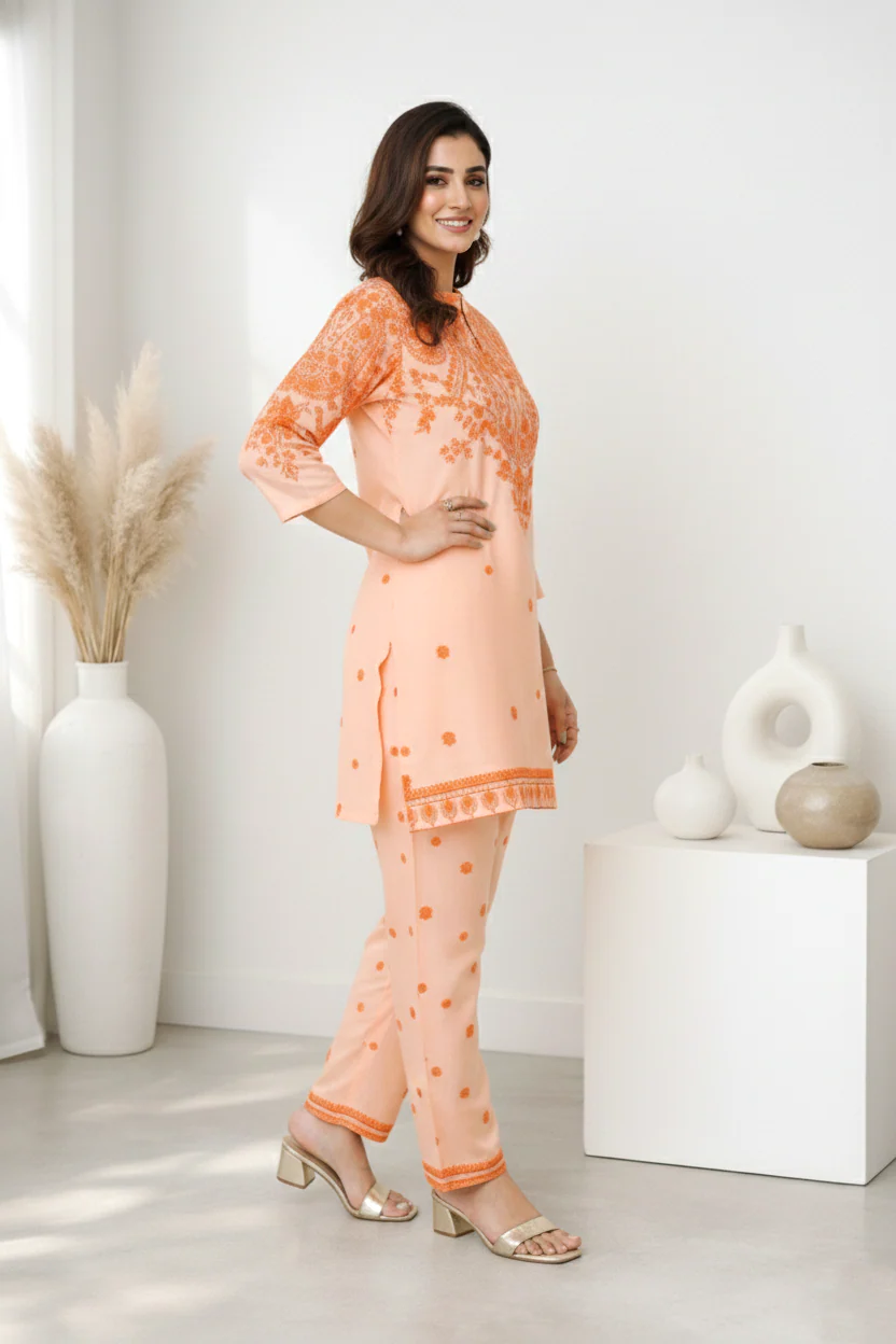 RAAGVI SCARLET COTTON Co-Ord SET - Image 5