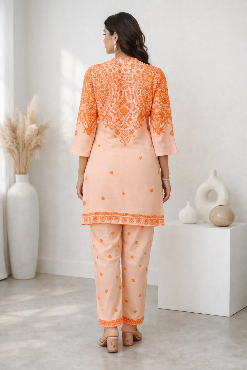 RAAGVI SCARLET COTTON Co-Ord SET - Image 8