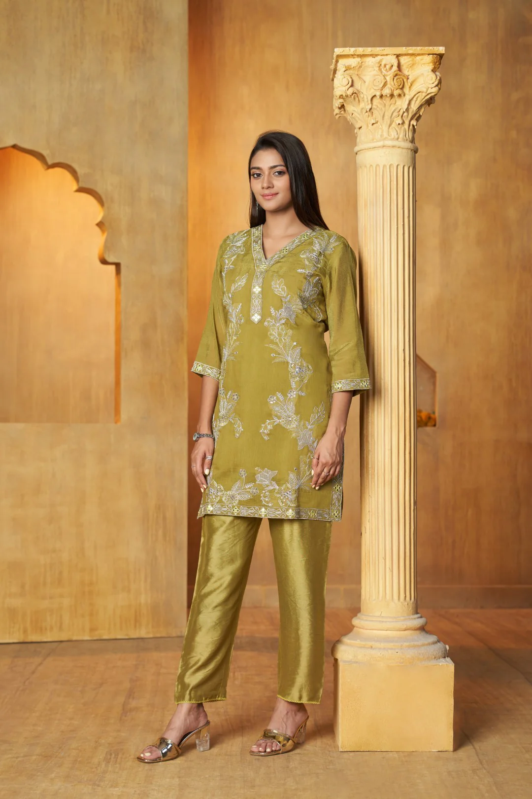 Anumeha Alpine Work Co-ord Set - Image 13