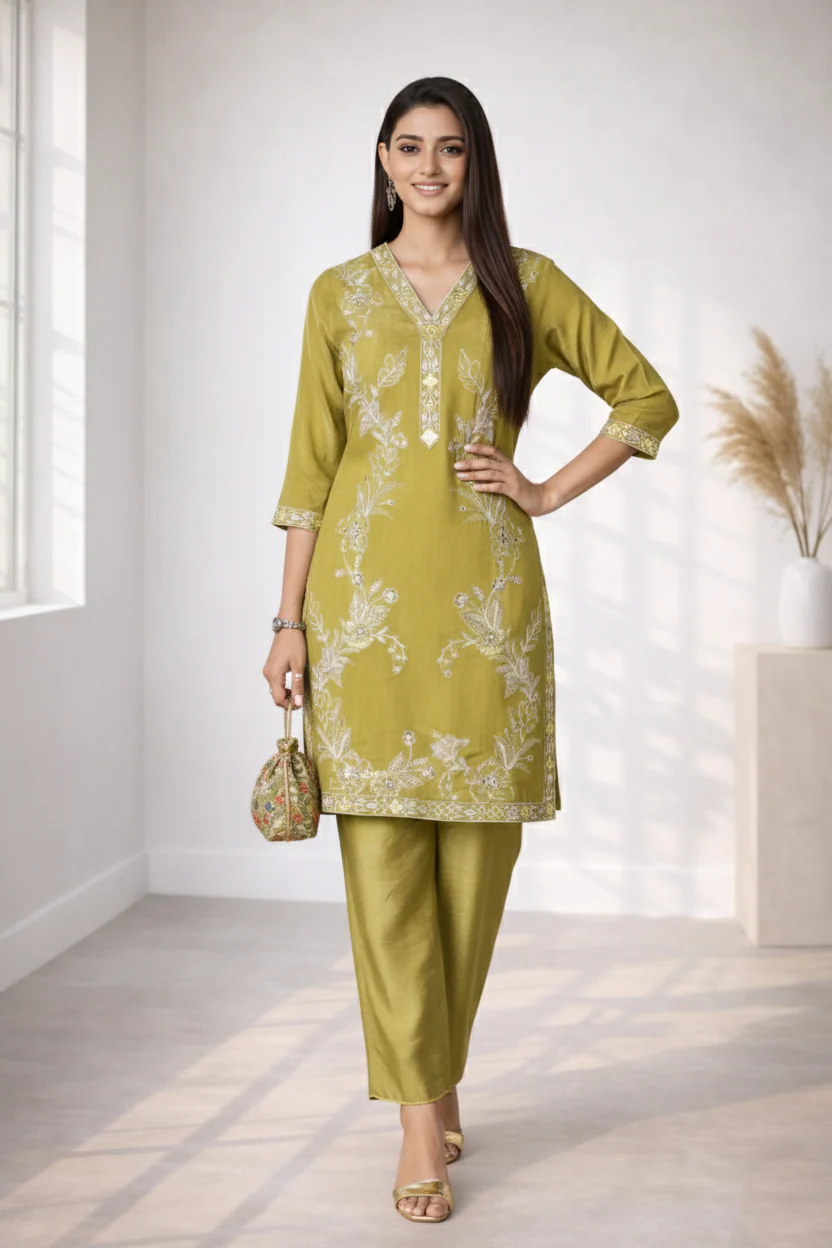 Anumeha Alpine Work Co-ord Set - Image 2