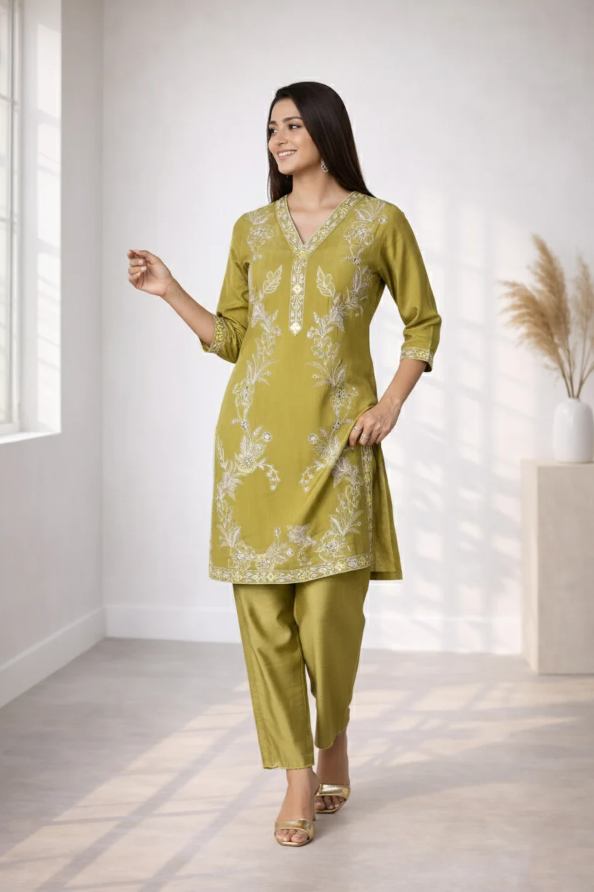 Anumeha Alpine Work Co-ord Set - Image 3
