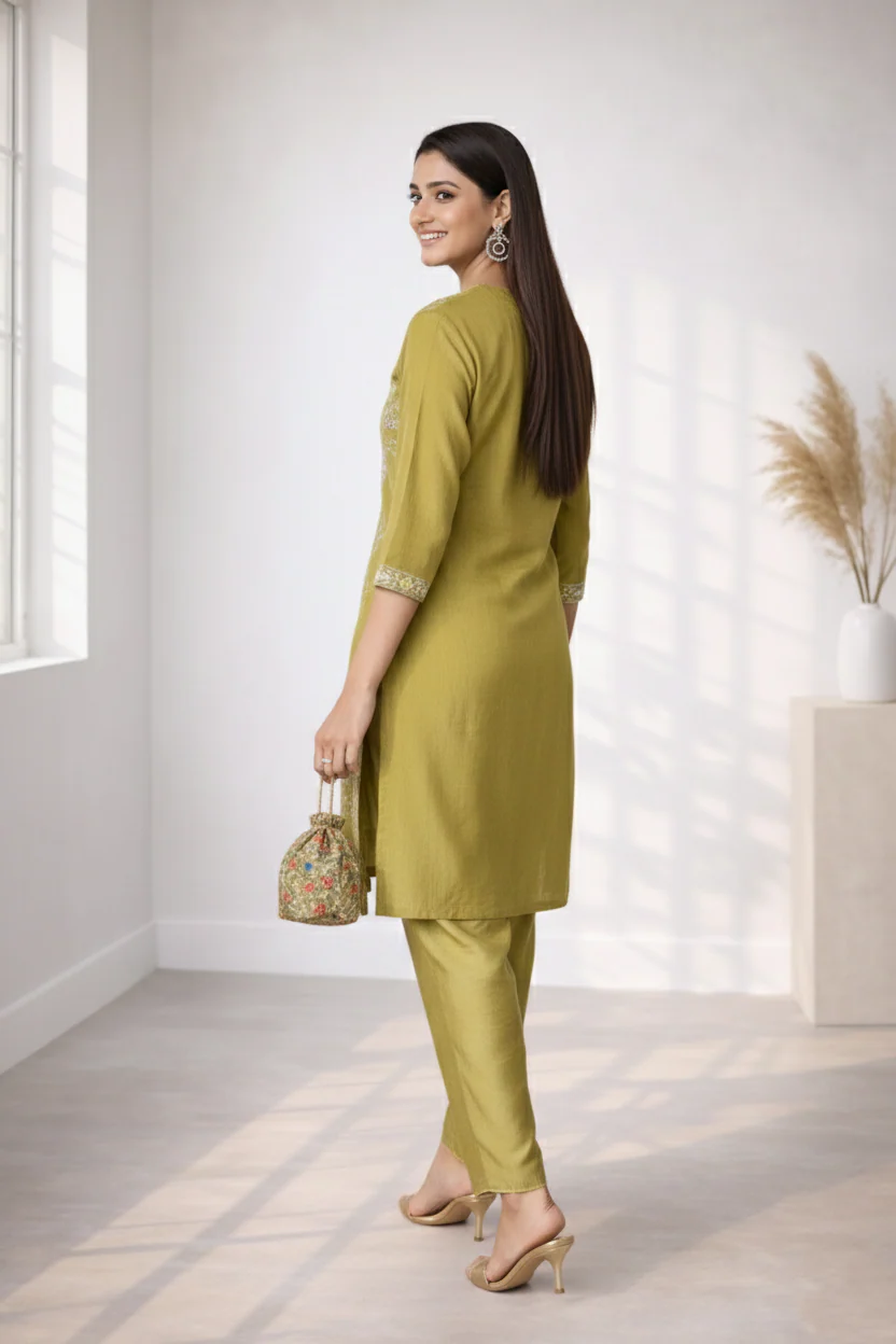 Anumeha Alpine Work Co-ord Set - Image 4