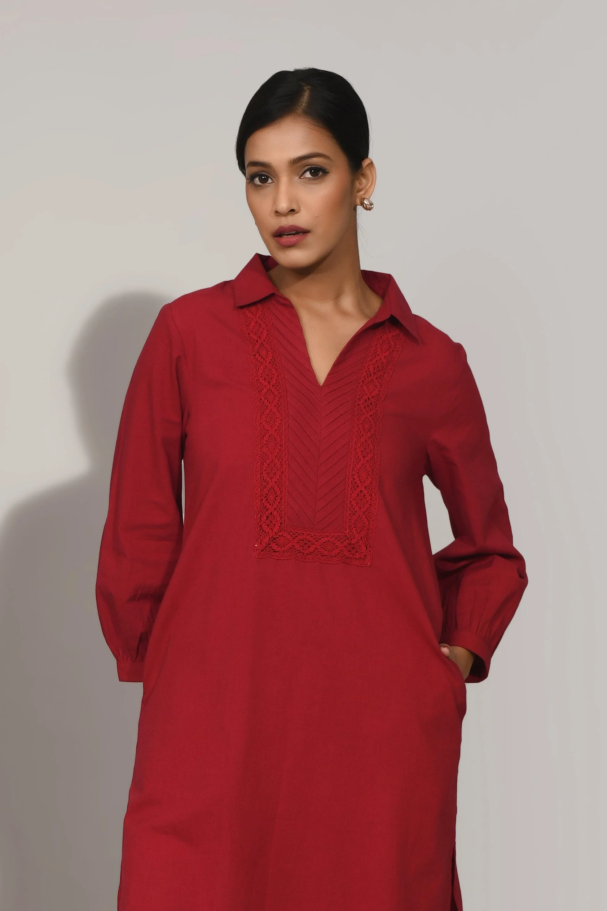 Sharanya Vermi Cotton Co-ord set - Image 2