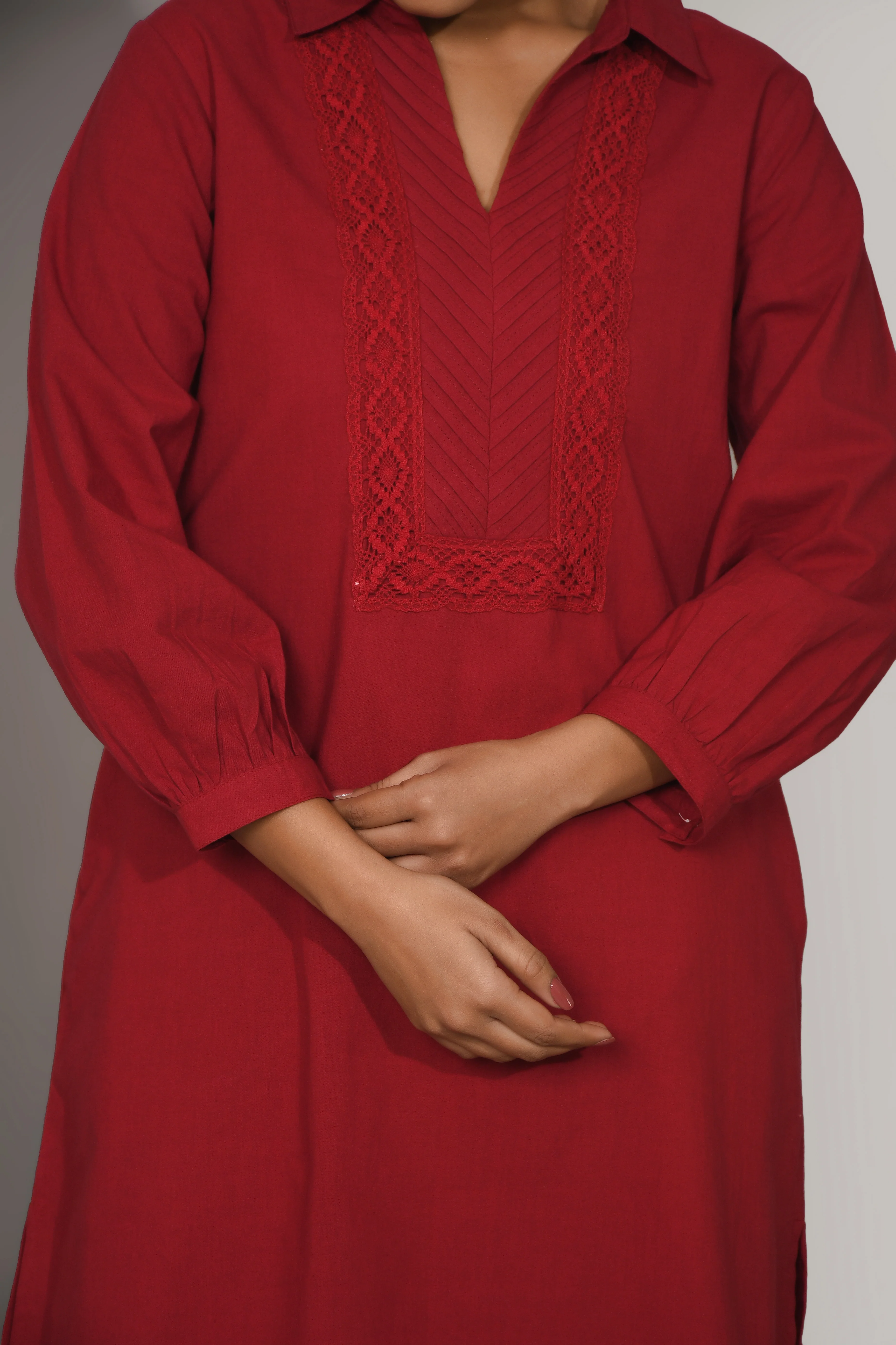 Sharanya Vermi Cotton Co-ord set - Image 8