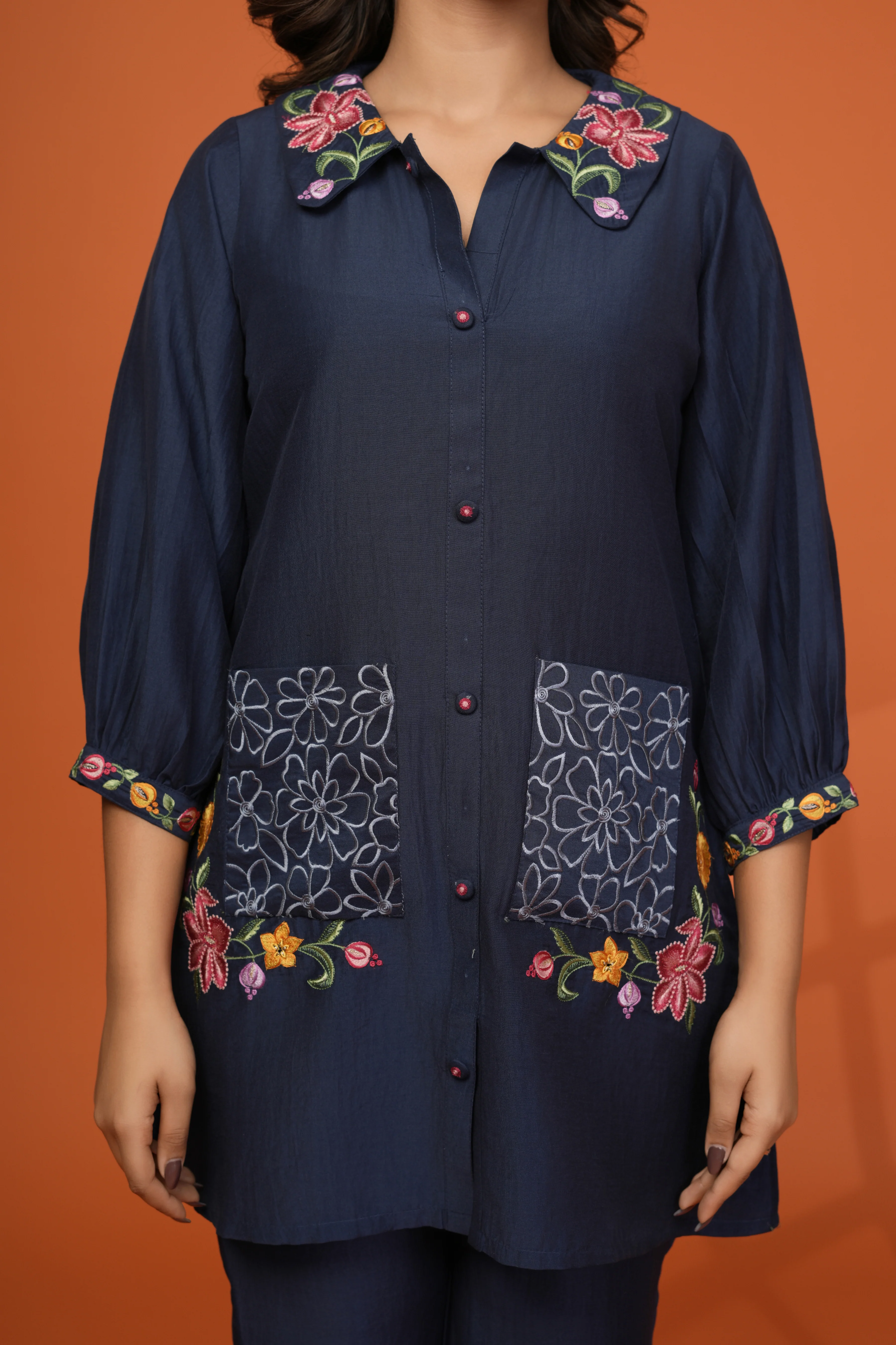 Darika Indi Embroidery Co-ord Set - Image 2