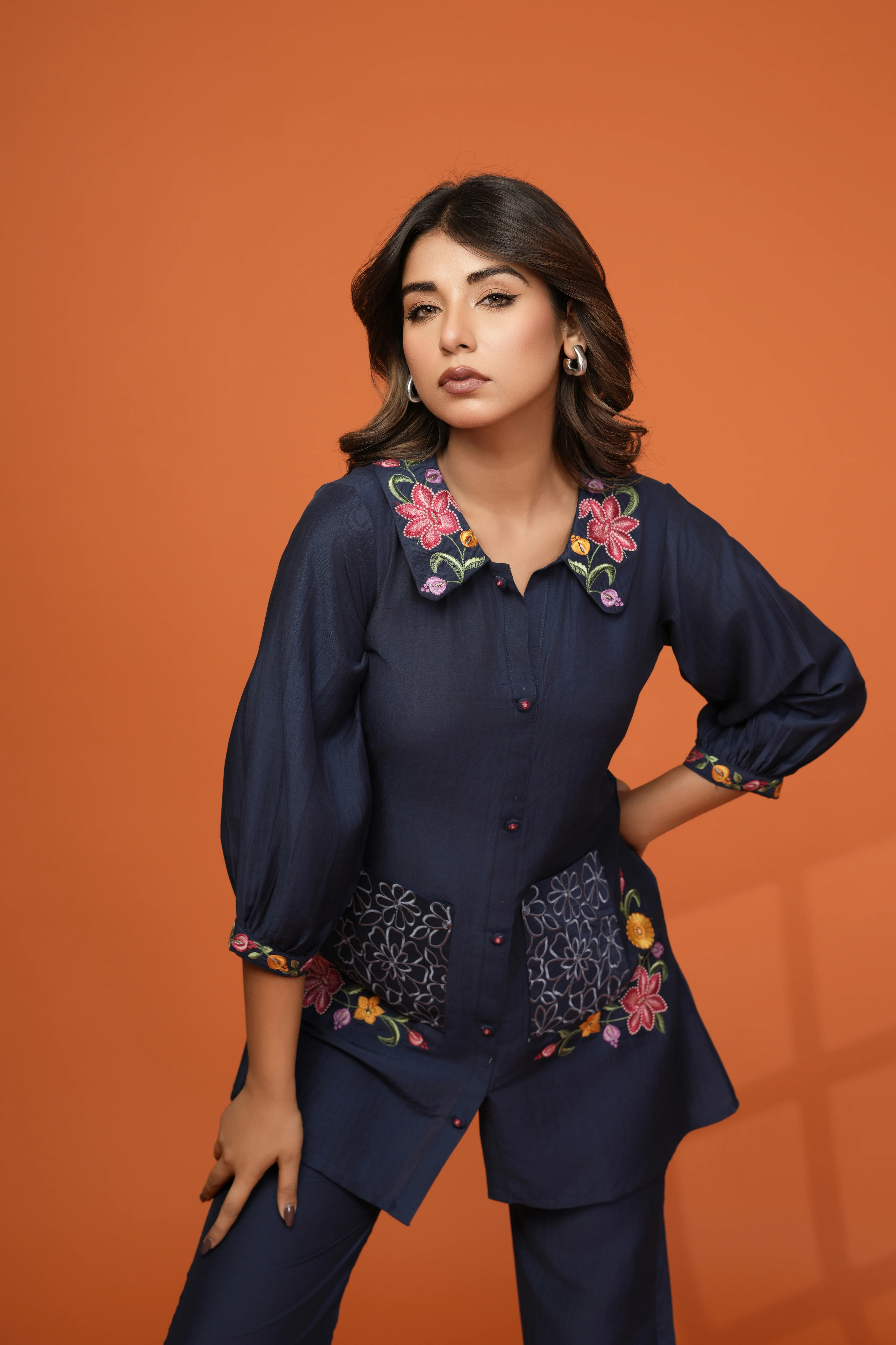 Darika Indi Embroidery Co-ord Set - Image 4