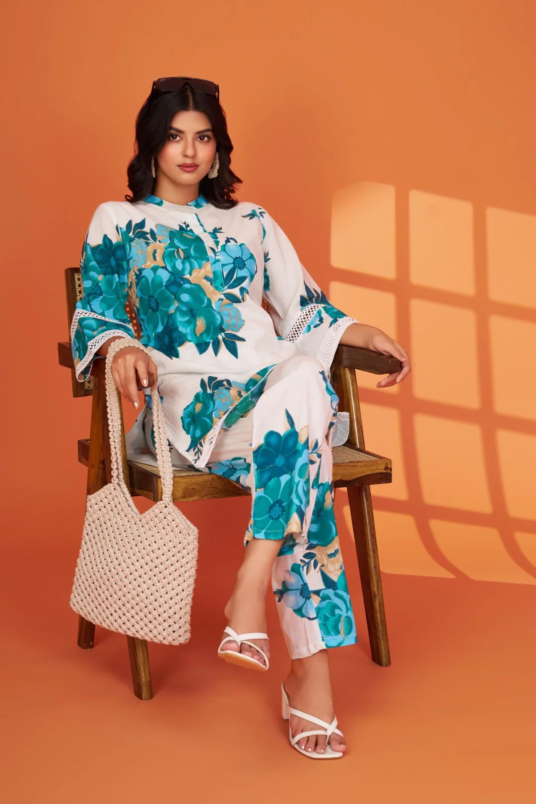 Mahua alium cotton co-ord set - Image 5