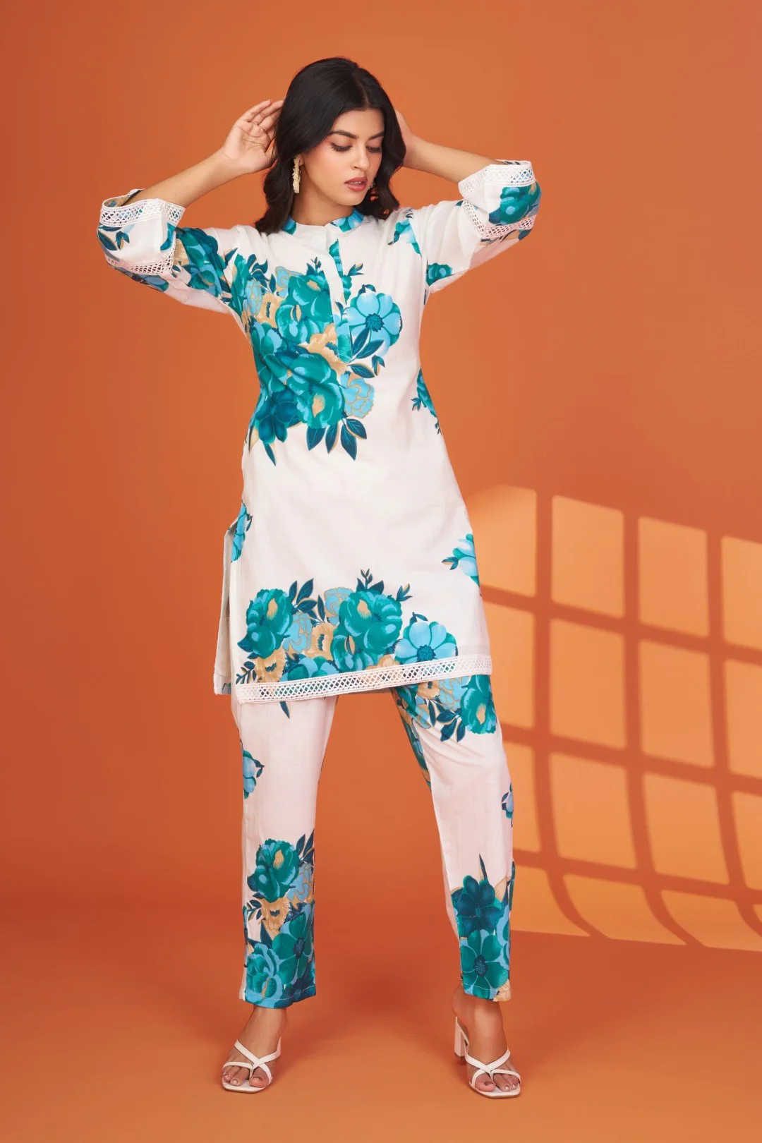 Mahua alium cotton co-ord set - Image 7