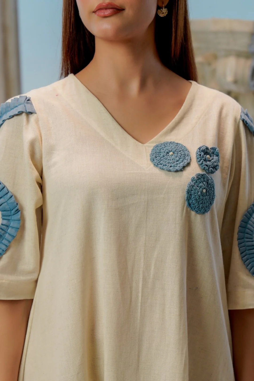 Tatva Daisy Cotton Dress - Image 8