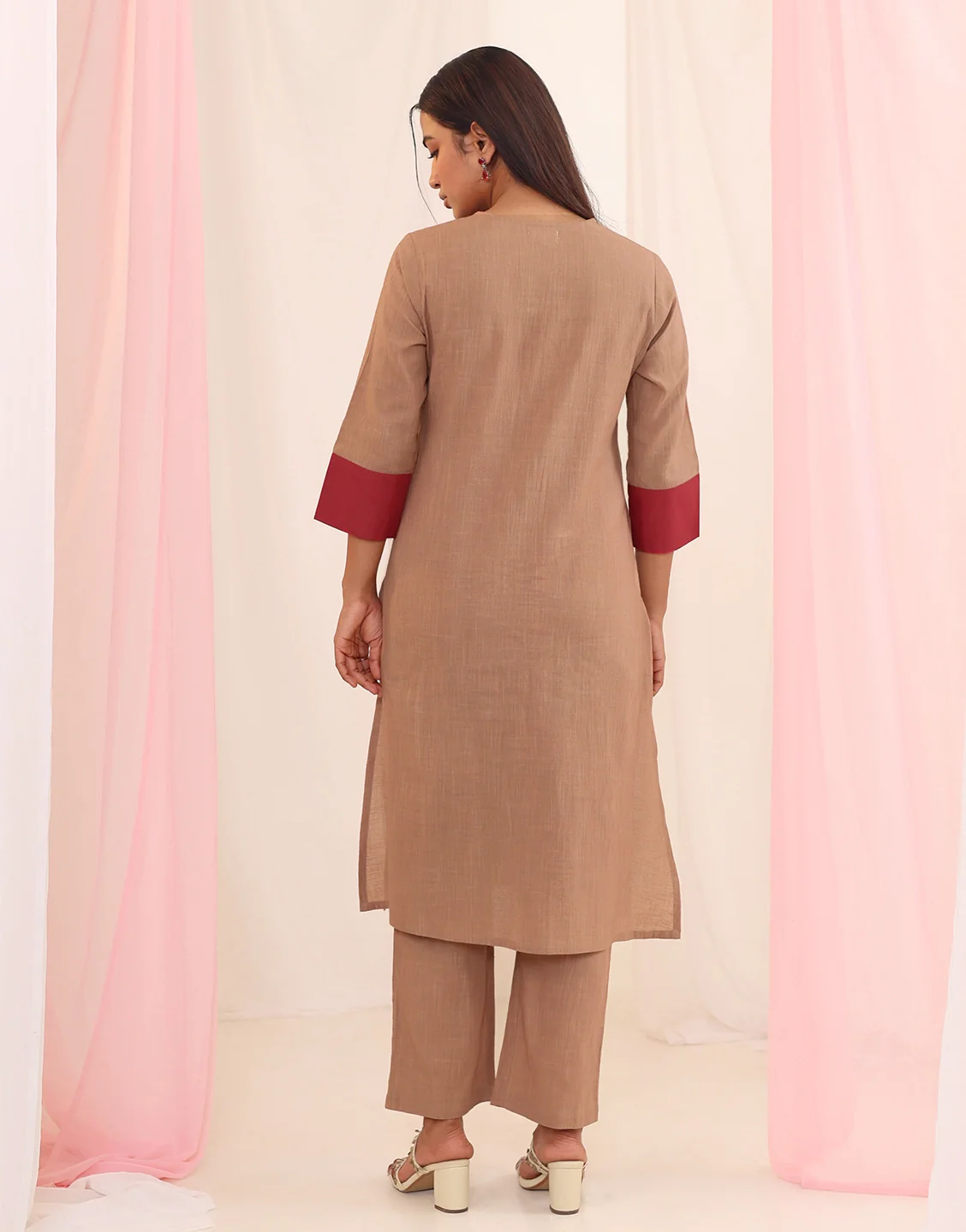Purna mousse cotton co-ord set - Image 3