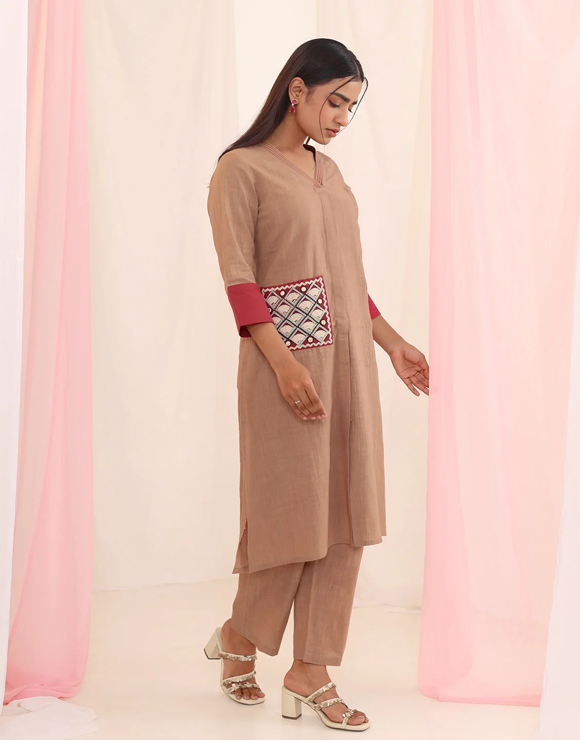 Purna mousse cotton co-ord set - Image 4