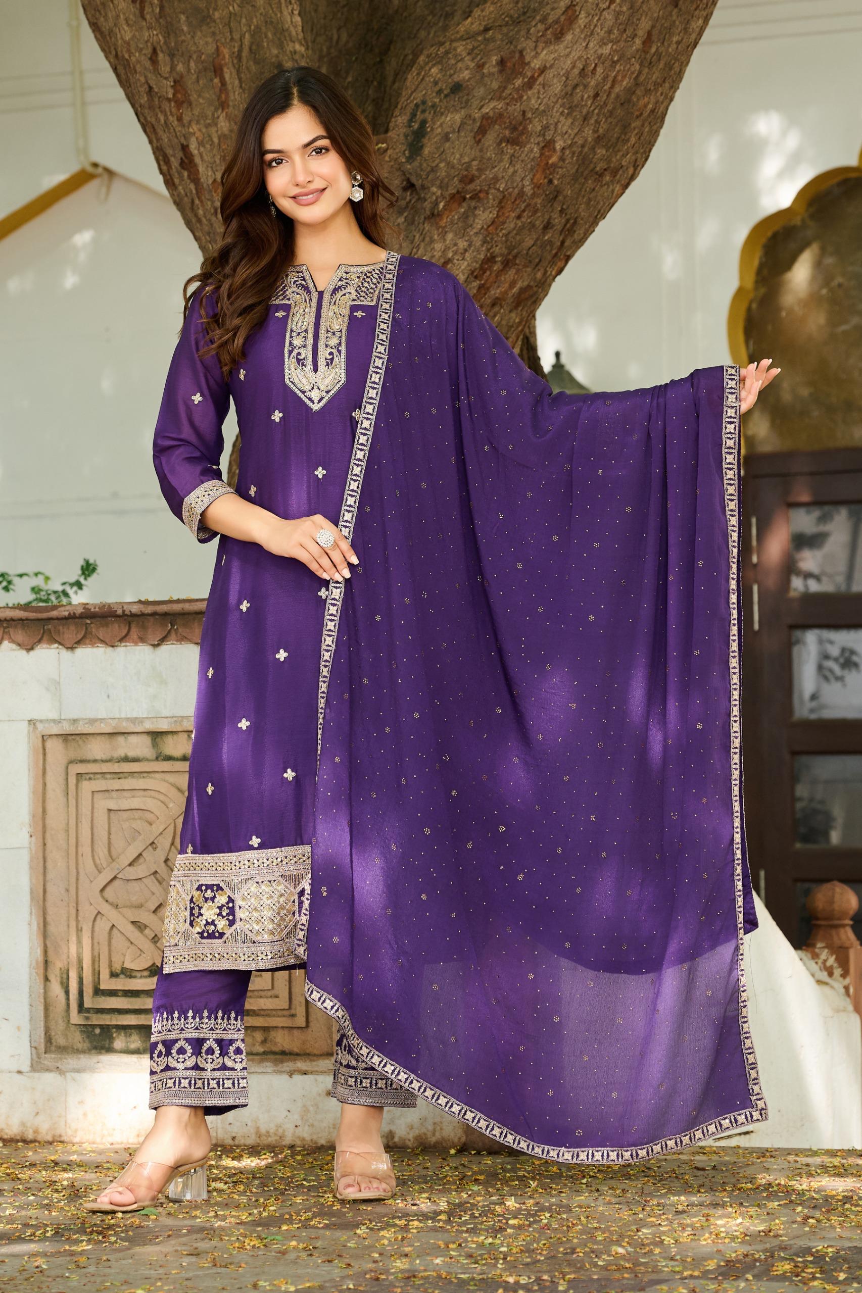 Lopa orchid full work suit set - Image 5